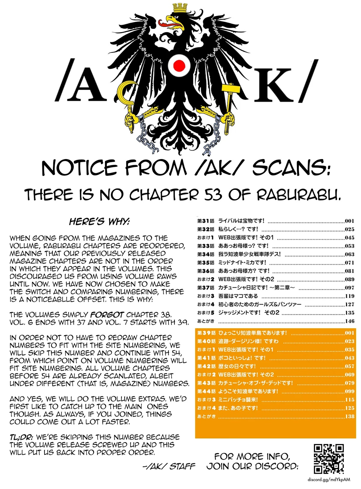 Girls & Panzer - Motto Love Love Sakusen desu! Chapter 53 page 1 - Chapter 53