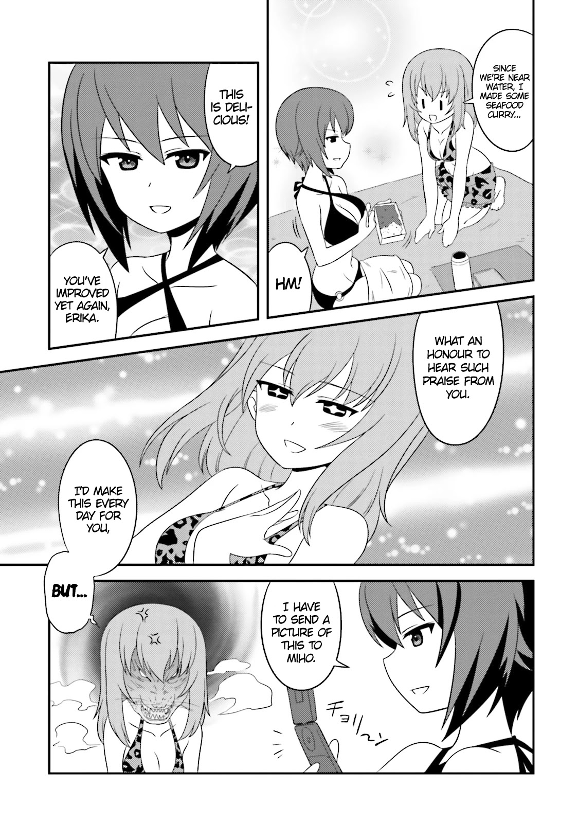 Girls & Panzer - Motto Love Love Sakusen desu! Chapter 55 page 11 - Chapter 55: It's a judgement holiday!