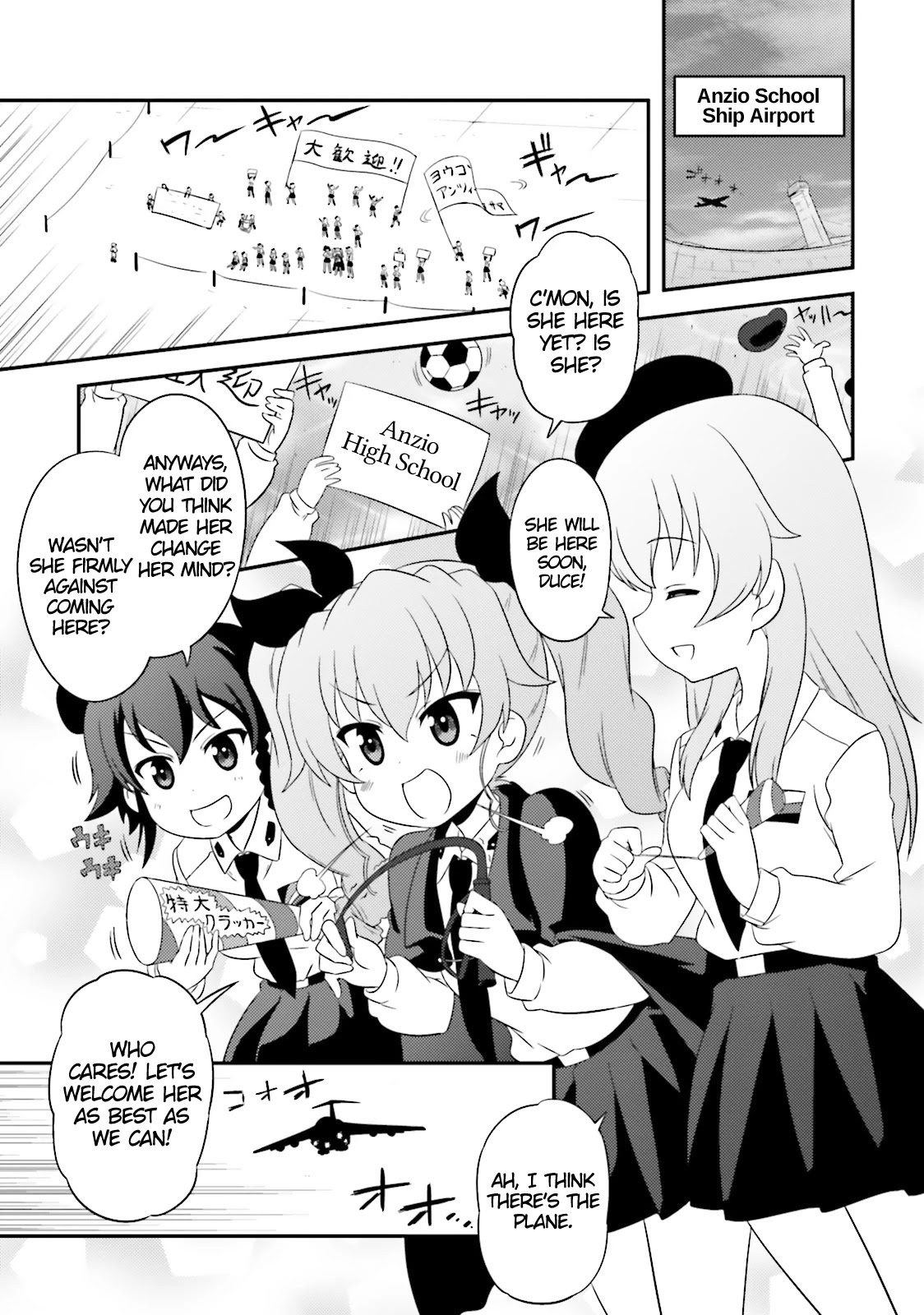 Girls & Panzer - Motto Love Love Sakusen desu! Chapter 56 page 1 - Chapter 56: It's Arisu in Anzioland!
