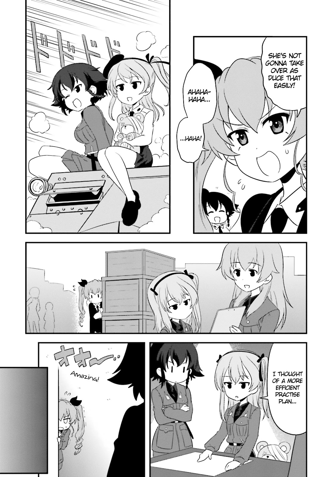Girls & Panzer - Motto Love Love Sakusen desu! Chapter 56 page 10 - Chapter 56: It's Arisu in Anzioland!