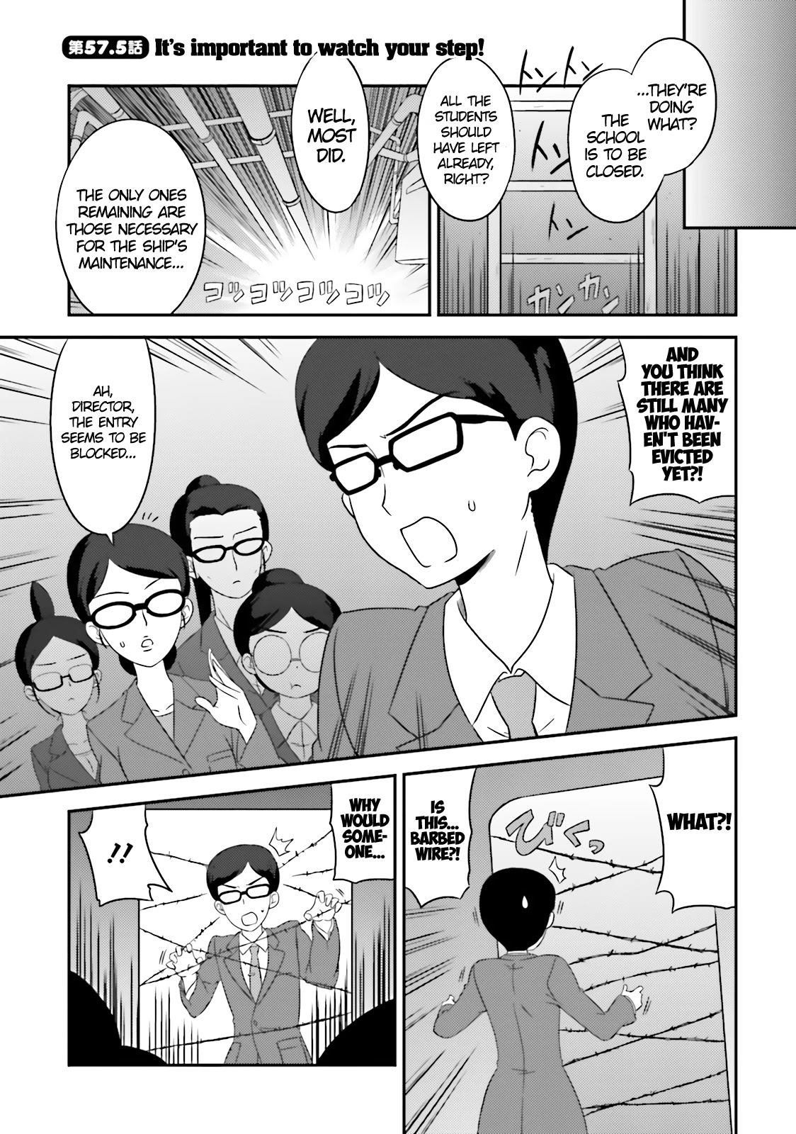 Girls & Panzer - Motto Love Love Sakusen desu! Chapter 57 page 5 - Chapter 57: It's... a Treasure Island? & It's important to watch your step!