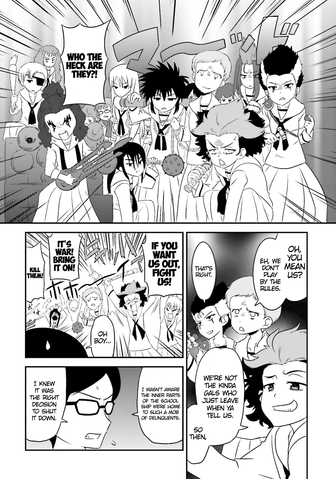 Girls & Panzer - Motto Love Love Sakusen desu! Chapter 57 page 6 - Chapter 57: It's... a Treasure Island? & It's important to watch your step!