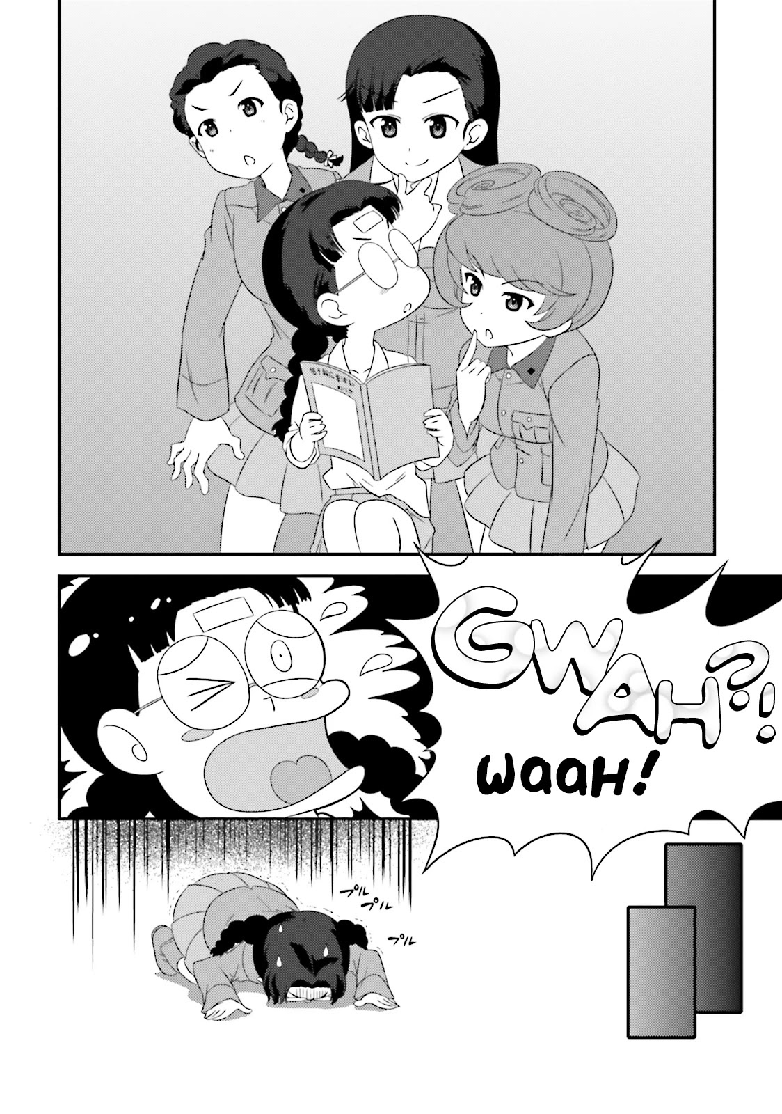 Girls & Panzer - Motto Love Love Sakusen desu! Chapter 58 page 4 - Chapter 58: It's Chihatan Manga Monthly!