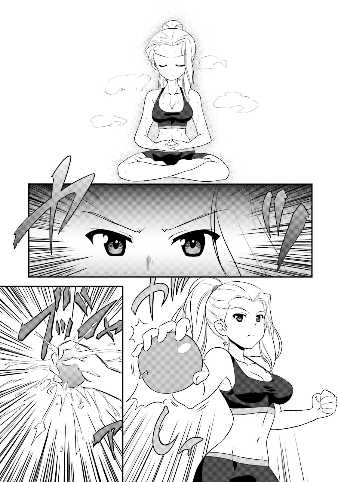 Girls & Panzer - Motto Love Love Sakusen desu! Chapter 59 page 3 - Chapter 59: It's Klara's days of forging her body!