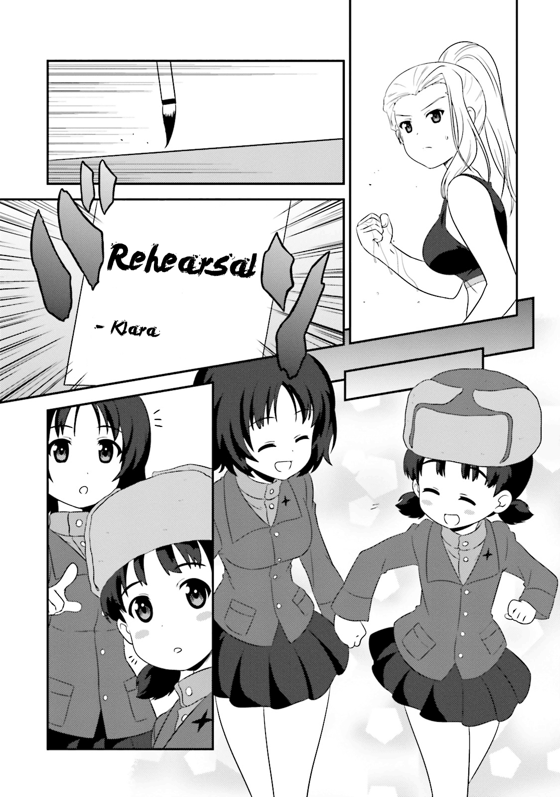 Girls & Panzer - Motto Love Love Sakusen desu! Chapter 59 page 5 - Chapter 59: It's Klara's days of forging her body!