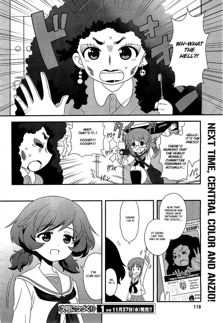 Girls & Panzer - Motto Love Love Sakusen desu! Chapter 6 page 12 - Chapter 6 : It's the Autumn Week of Public Morals Control!