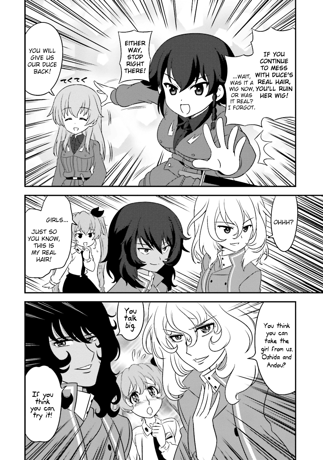 Girls & Panzer - Motto Love Love Sakusen desu! Chapter 60 page 10 - Chapter 60: It's the Freedom of the Queen!