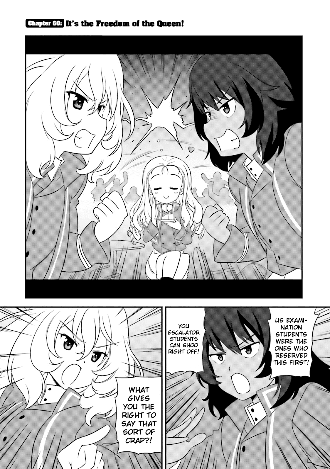 Girls & Panzer - Motto Love Love Sakusen desu! Chapter 60 page 2 - Chapter 60: It's the Freedom of the Queen!