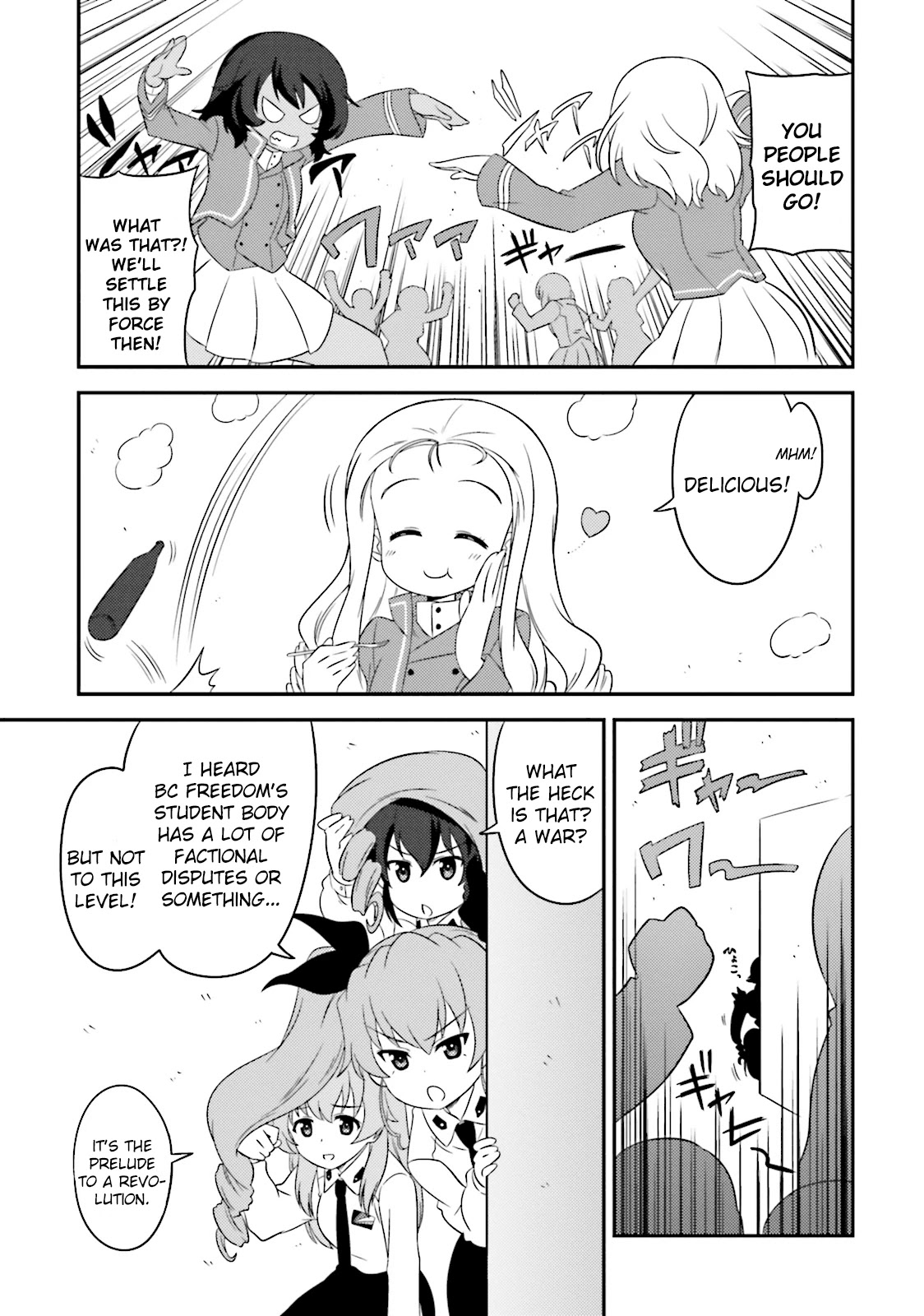 Girls & Panzer - Motto Love Love Sakusen desu! Chapter 60 page 3 - Chapter 60: It's the Freedom of the Queen!