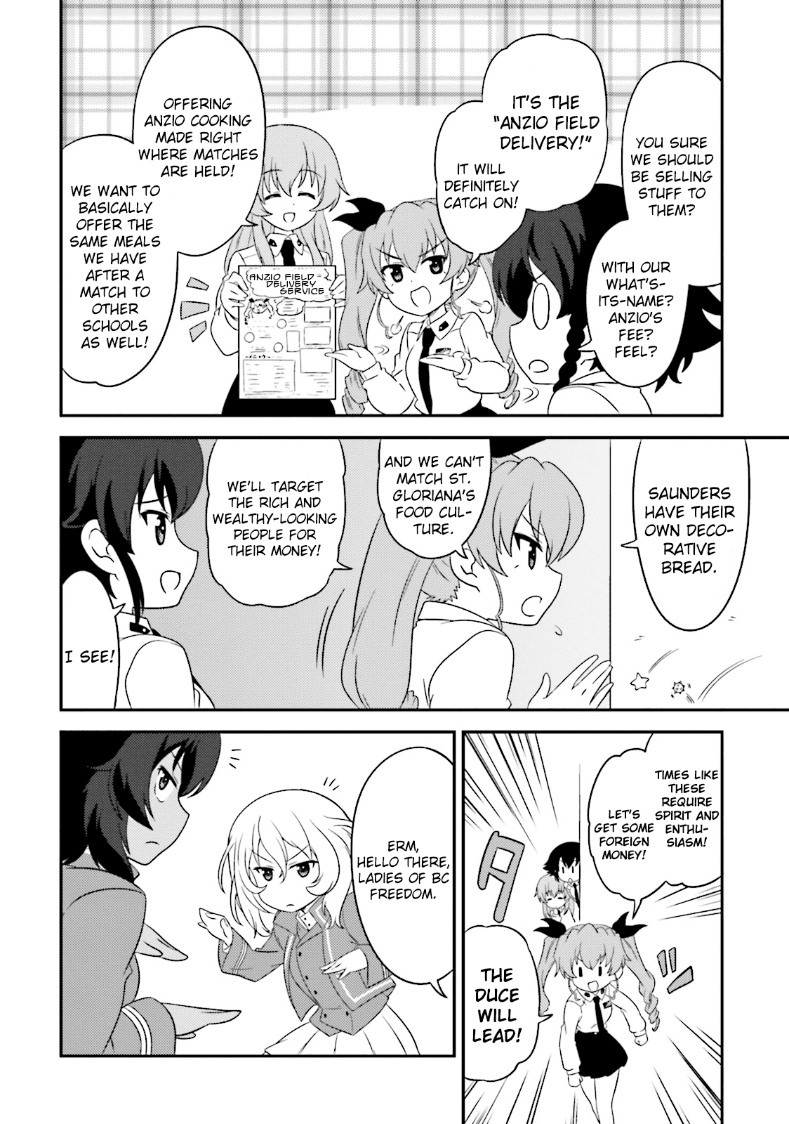 Girls & Panzer - Motto Love Love Sakusen desu! Chapter 60 page 4 - Chapter 60: It's the Freedom of the Queen!
