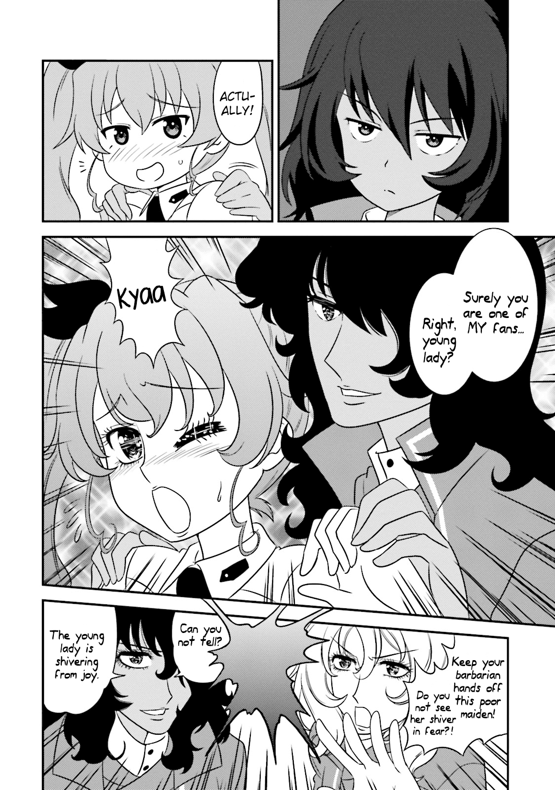 Girls & Panzer - Motto Love Love Sakusen desu! Chapter 60 page 6 - Chapter 60: It's the Freedom of the Queen!