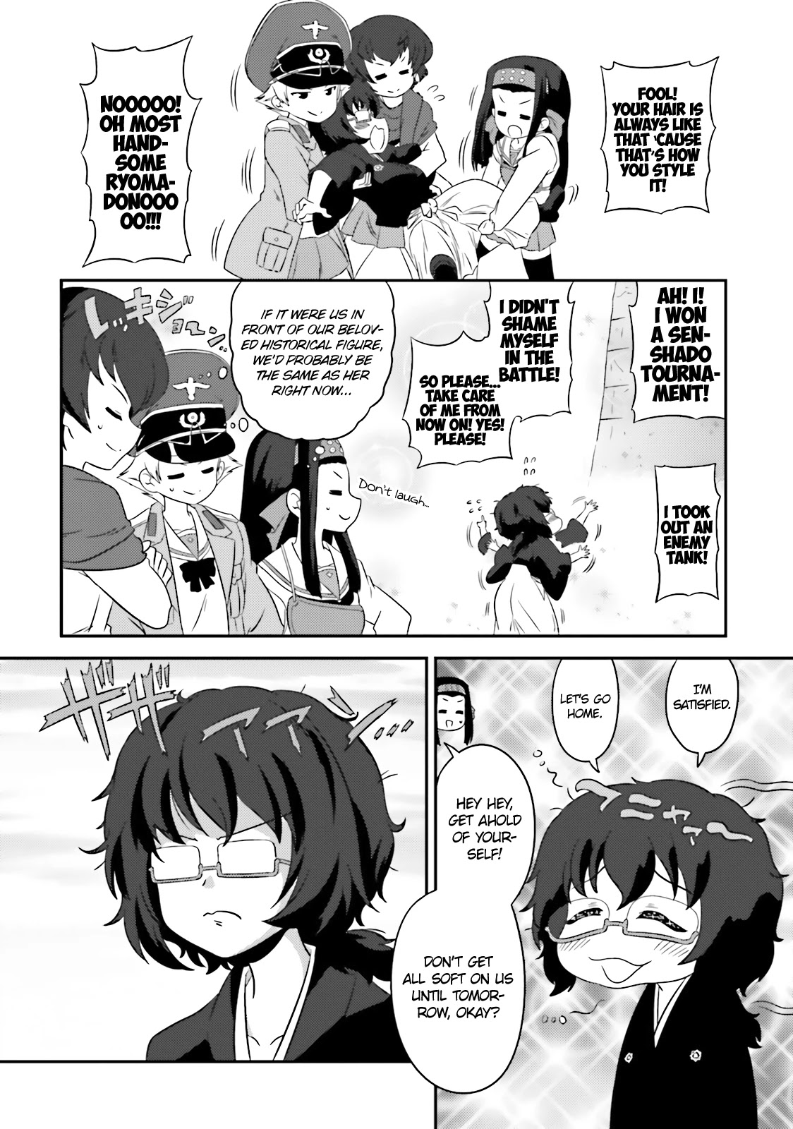 Girls & Panzer - Motto Love Love Sakusen desu! Chapter 62 page 10 - Chapter 62: It's the Hippo Team's Operation: Kochi Landings!