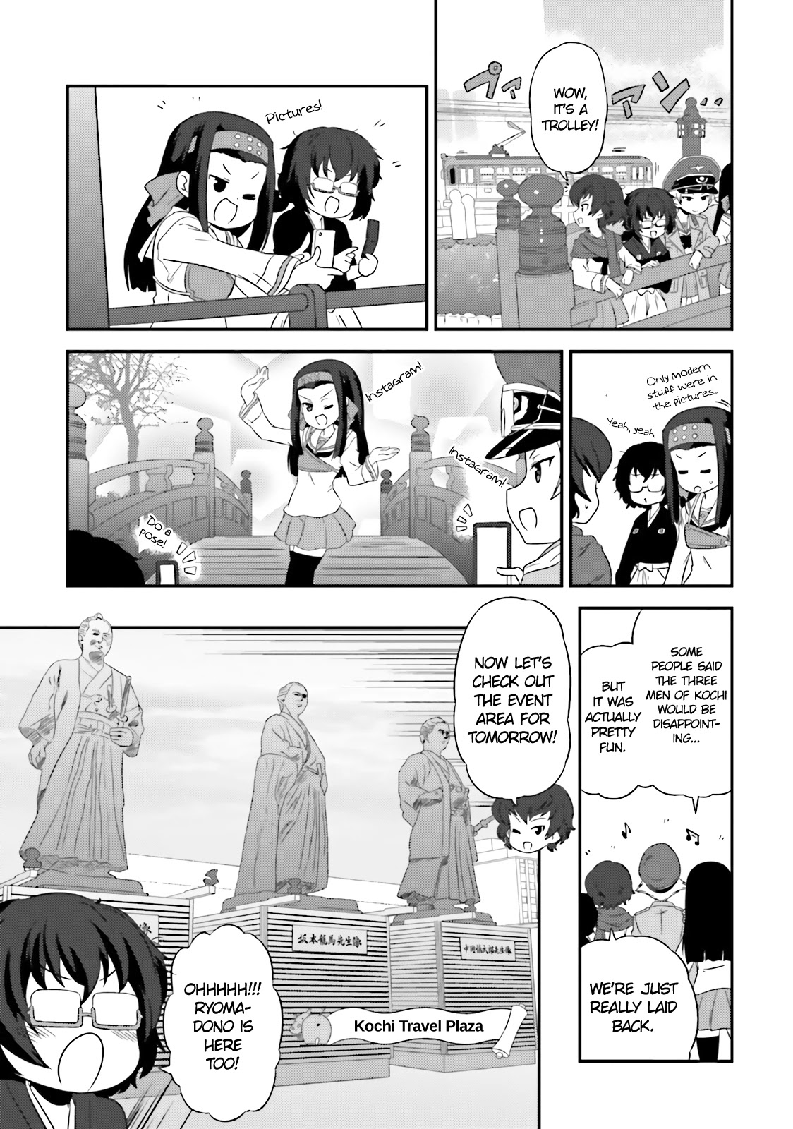 Girls & Panzer - Motto Love Love Sakusen desu! Chapter 62 page 13 - Chapter 62: It's the Hippo Team's Operation: Kochi Landings!