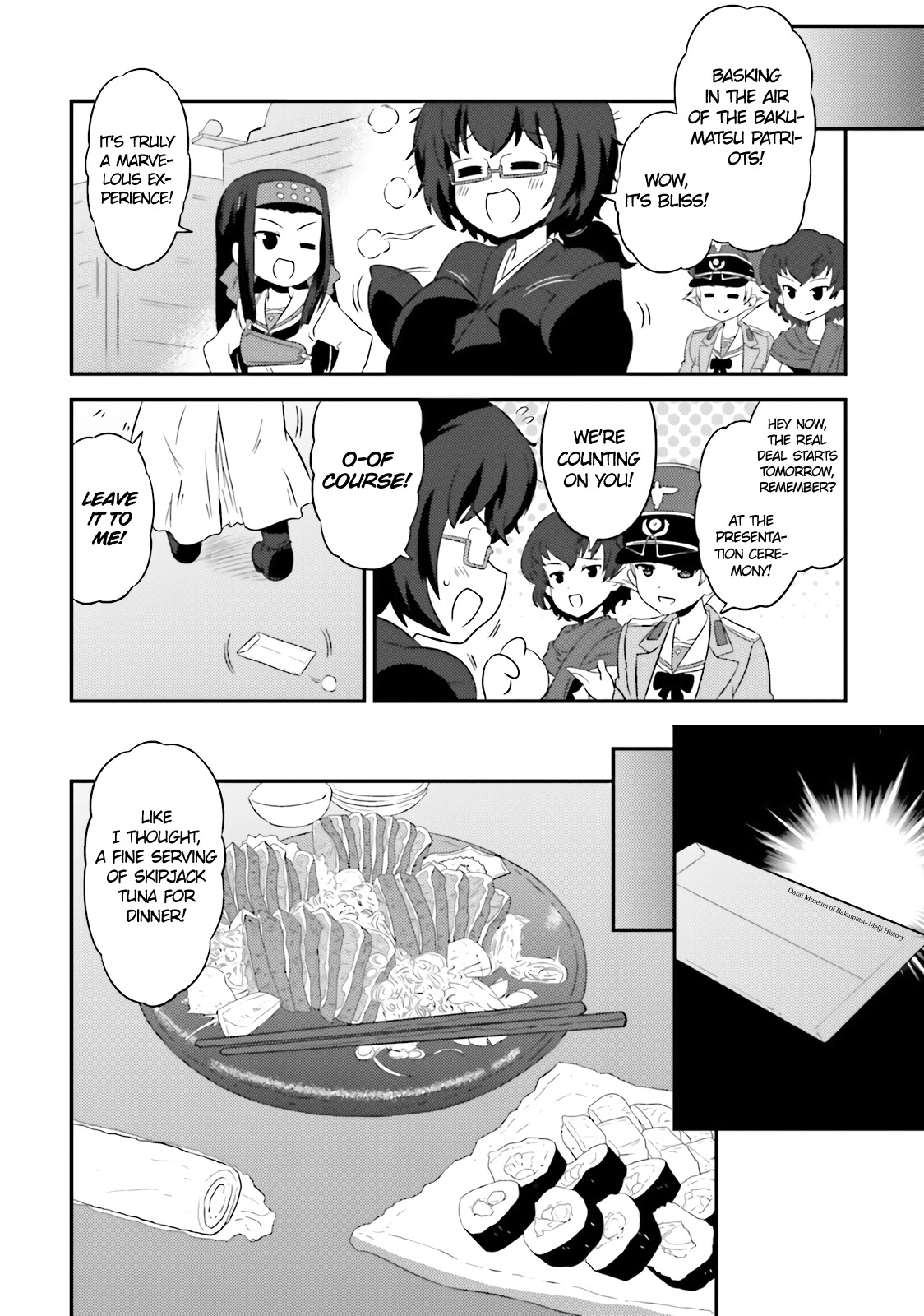 Girls & Panzer - Motto Love Love Sakusen desu! Chapter 62 page 18 - Chapter 62: It's the Hippo Team's Operation: Kochi Landings!