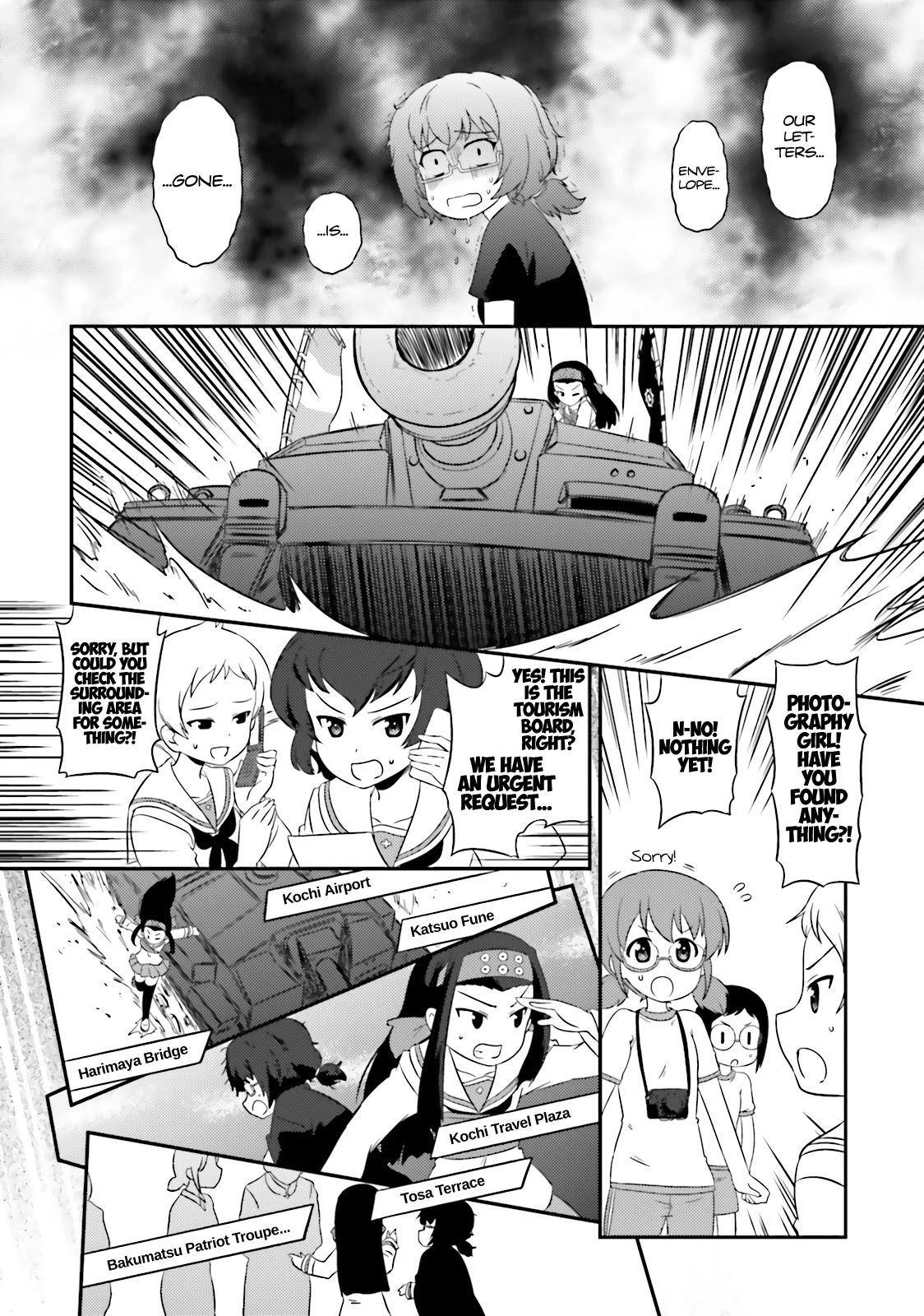 Girls & Panzer - Motto Love Love Sakusen desu! Chapter 62 page 20 - Chapter 62: It's the Hippo Team's Operation: Kochi Landings!