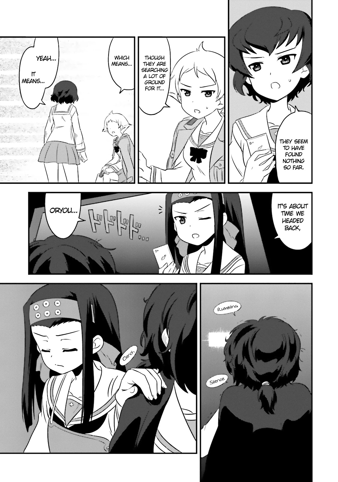 Girls & Panzer - Motto Love Love Sakusen desu! Chapter 62 page 21 - Chapter 62: It's the Hippo Team's Operation: Kochi Landings!