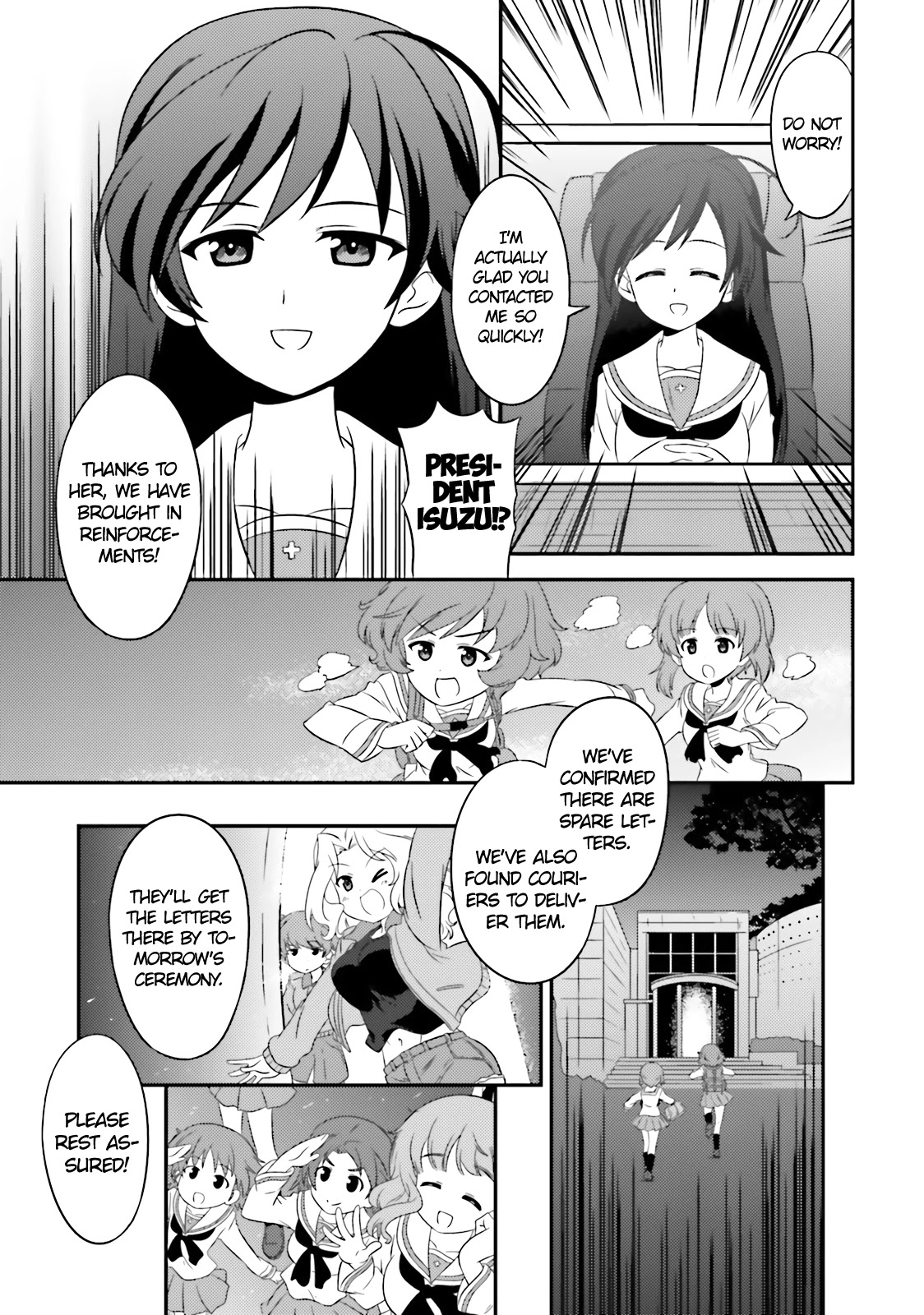Girls & Panzer - Motto Love Love Sakusen desu! Chapter 62 page 23 - Chapter 62: It's the Hippo Team's Operation: Kochi Landings!