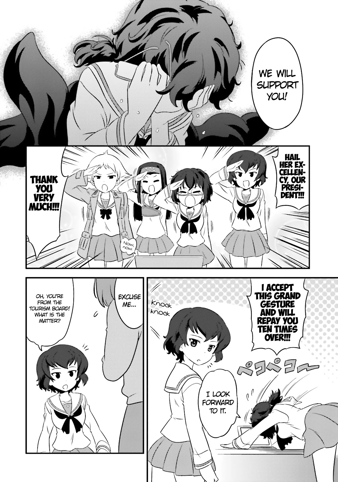 Girls & Panzer - Motto Love Love Sakusen desu! Chapter 62 page 24 - Chapter 62: It's the Hippo Team's Operation: Kochi Landings!