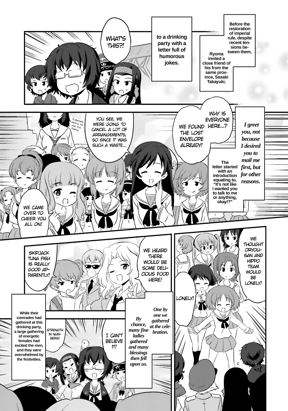 Girls & Panzer - Motto Love Love Sakusen desu! Chapter 62 page 27 - Chapter 62: It's the Hippo Team's Operation: Kochi Landings!