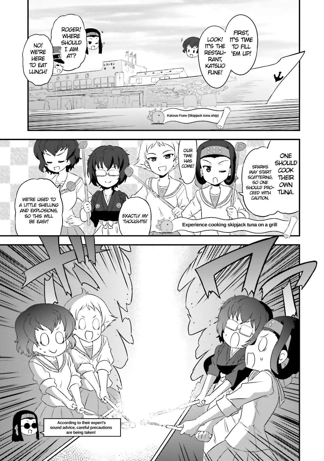 Girls & Panzer - Motto Love Love Sakusen desu! Chapter 62 page 5 - Chapter 62: It's the Hippo Team's Operation: Kochi Landings!