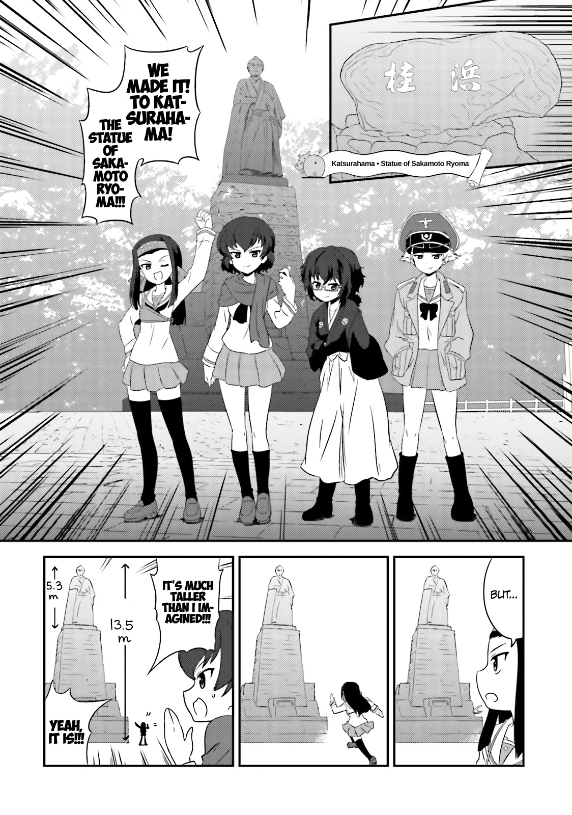 Girls & Panzer - Motto Love Love Sakusen desu! Chapter 62 page 8 - Chapter 62: It's the Hippo Team's Operation: Kochi Landings!