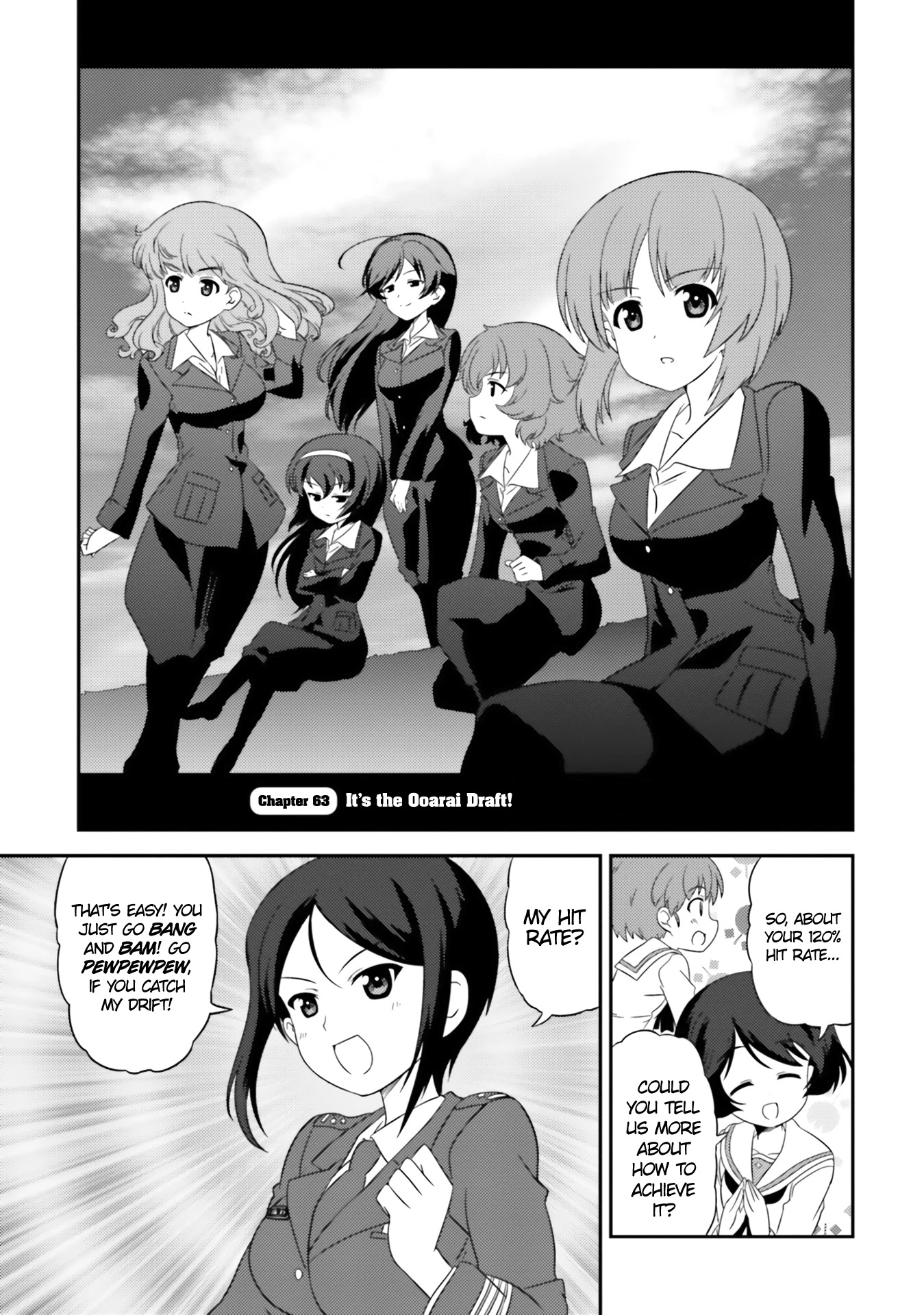 Girls & Panzer - Motto Love Love Sakusen desu! Chapter 63 page 5 - Chapter 63: It's the Ooarai Draft!