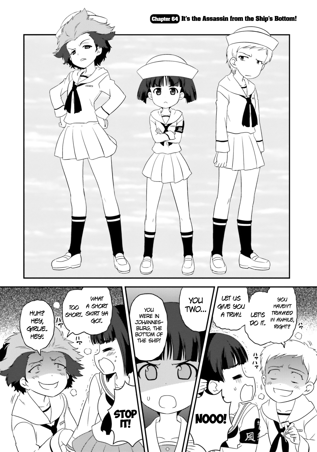 Girls & Panzer - Motto Love Love Sakusen desu! Chapter 64 page 2 - Chapter 64: It's the Assassin from the Ship's Bottom!