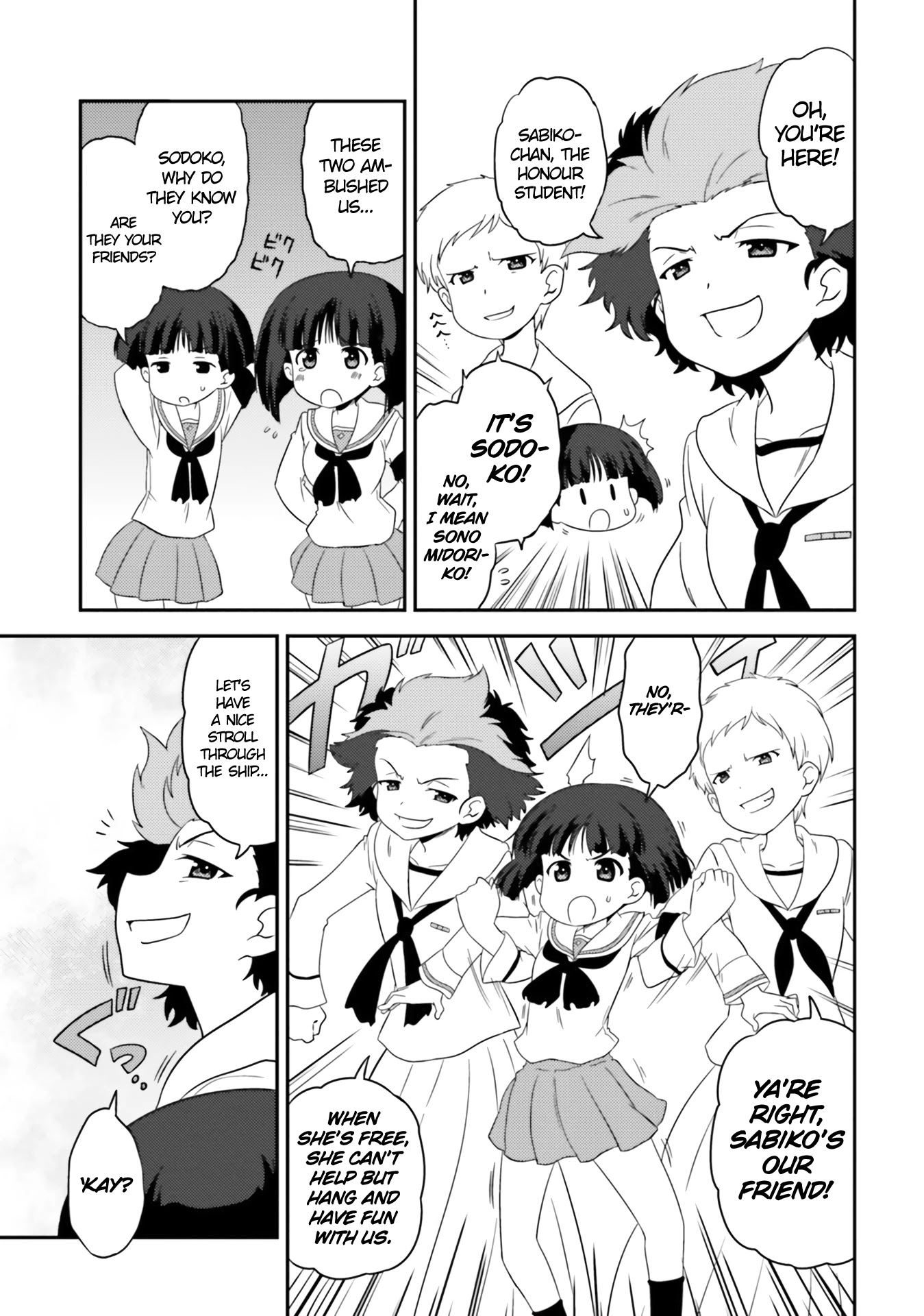 Girls & Panzer - Motto Love Love Sakusen desu! Chapter 64 page 3 - Chapter 64: It's the Assassin from the Ship's Bottom!