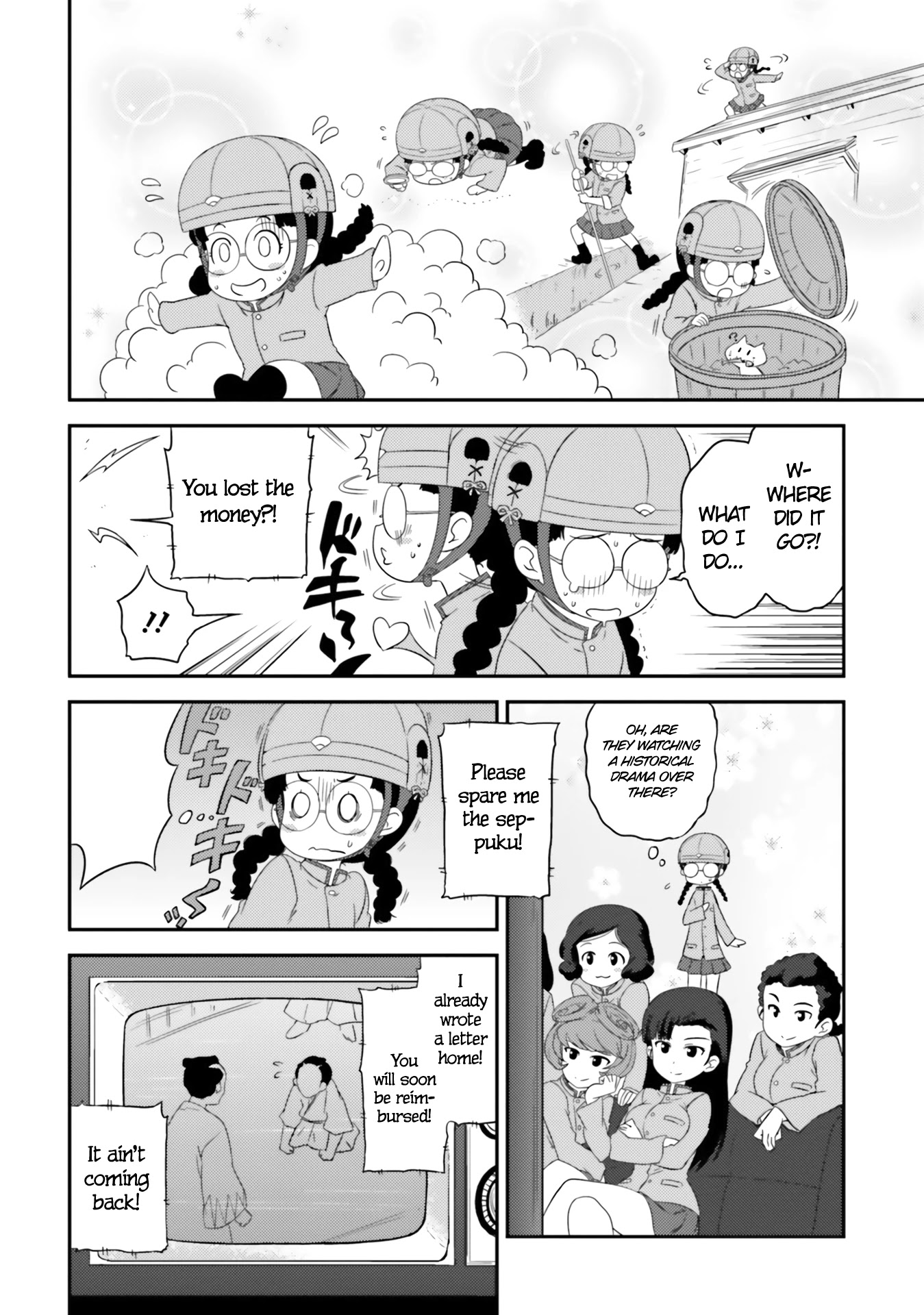 Girls & Panzer - Motto Love Love Sakusen desu! Chapter 65 page 4 - Chapter 65: Fukuda is like a Spring Breeze!