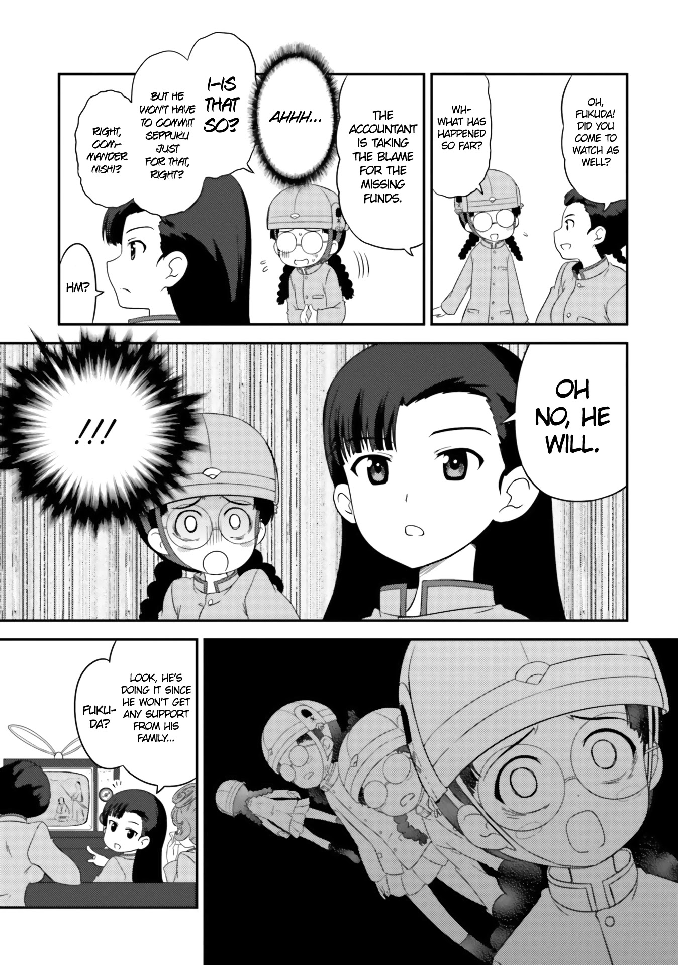 Girls & Panzer - Motto Love Love Sakusen desu! Chapter 65 page 5 - Chapter 65: Fukuda is like a Spring Breeze!