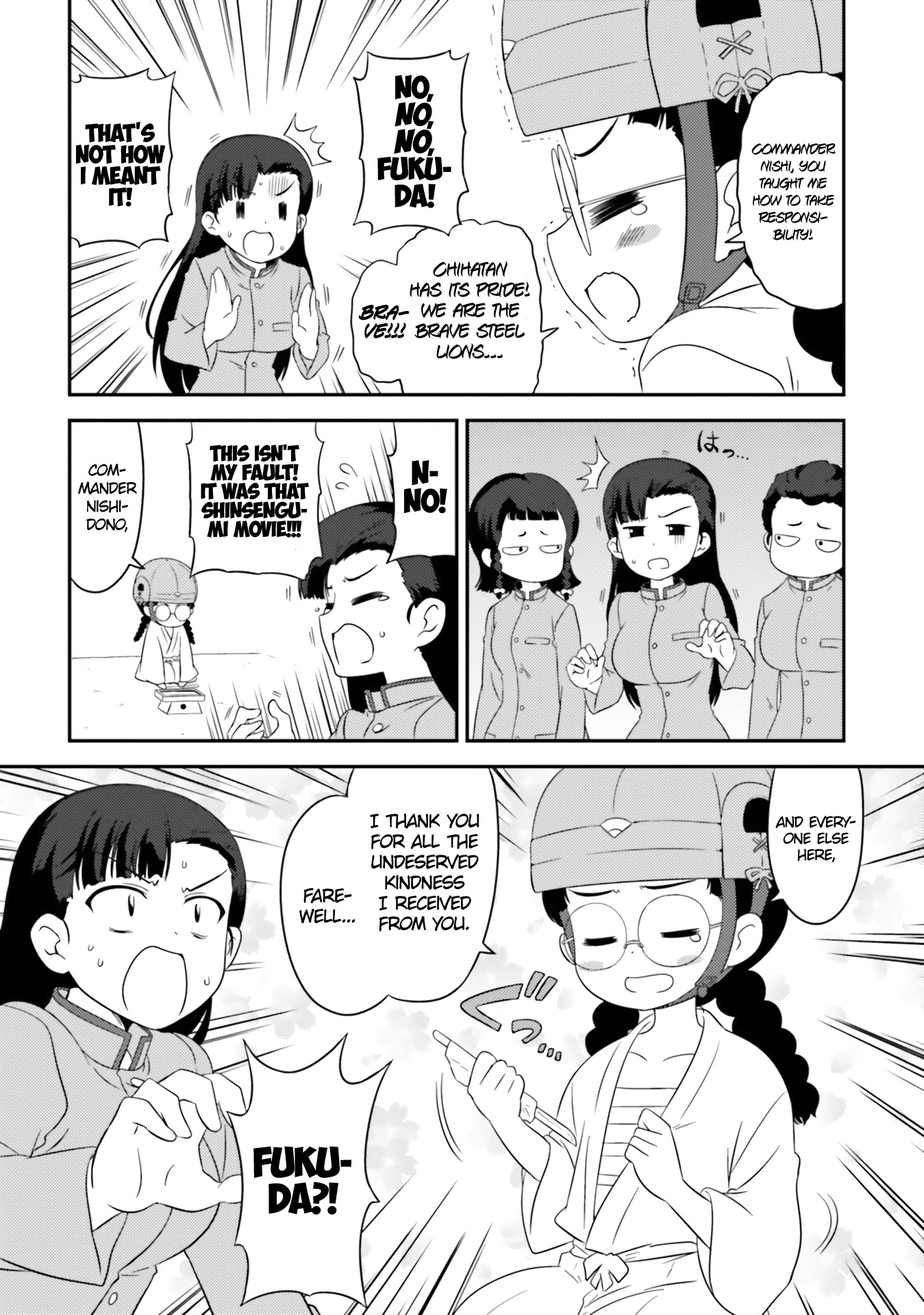 Girls & Panzer - Motto Love Love Sakusen desu! Chapter 65 page 6 - Chapter 65: Fukuda is like a Spring Breeze!