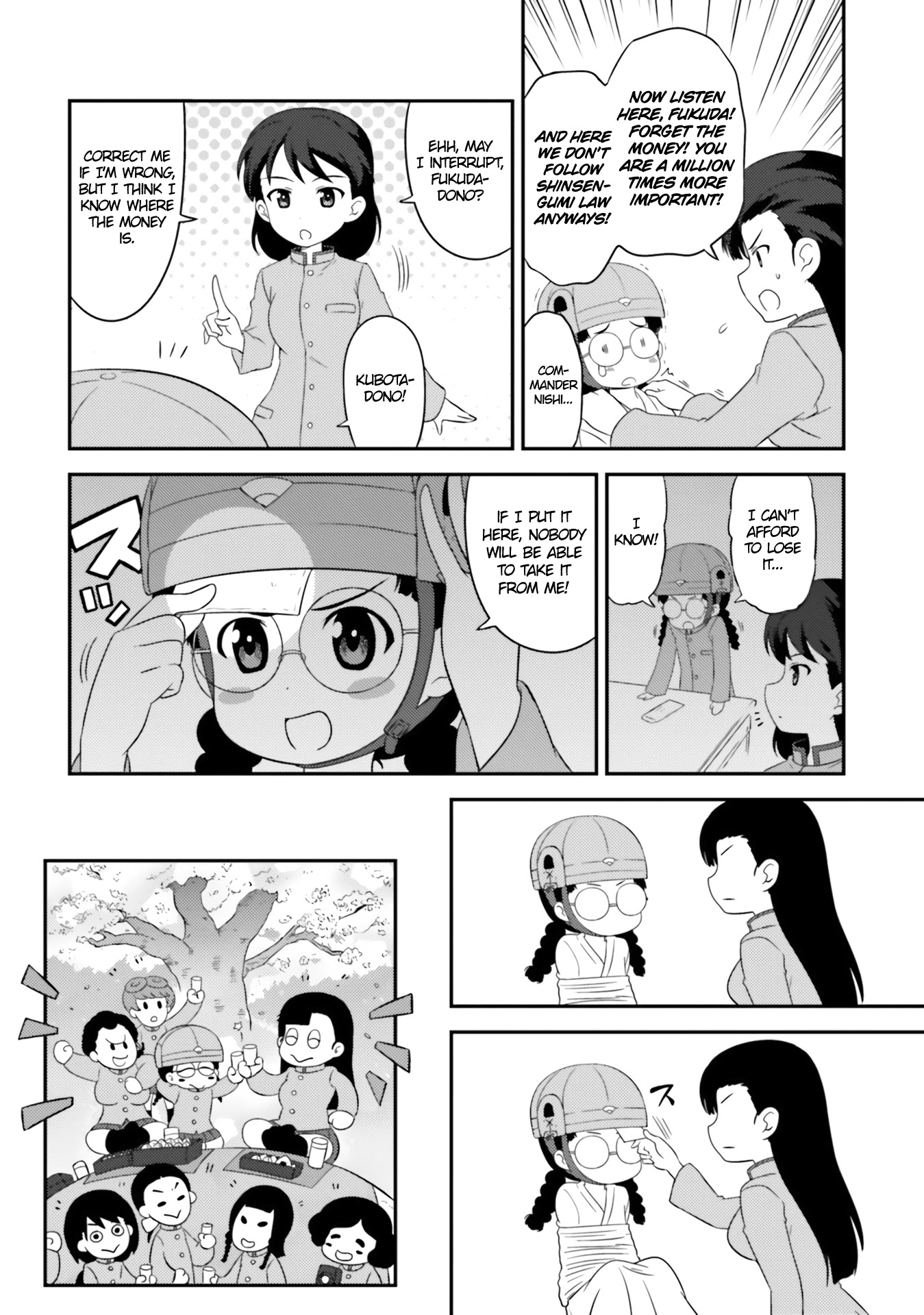 Girls & Panzer - Motto Love Love Sakusen desu! Chapter 65 page 8 - Chapter 65: Fukuda is like a Spring Breeze!