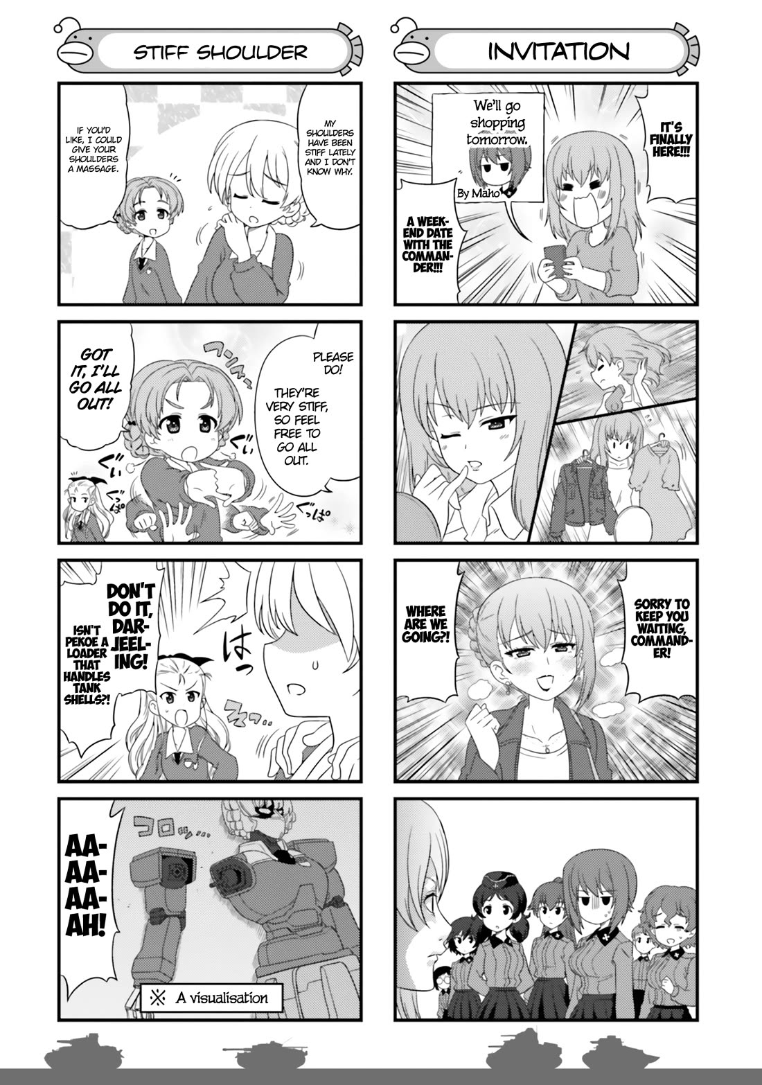 Girls & Panzer - Motto Love Love Sakusen desu! Chapter 66.5 page 8 - Chapter 66.5: Omake 2