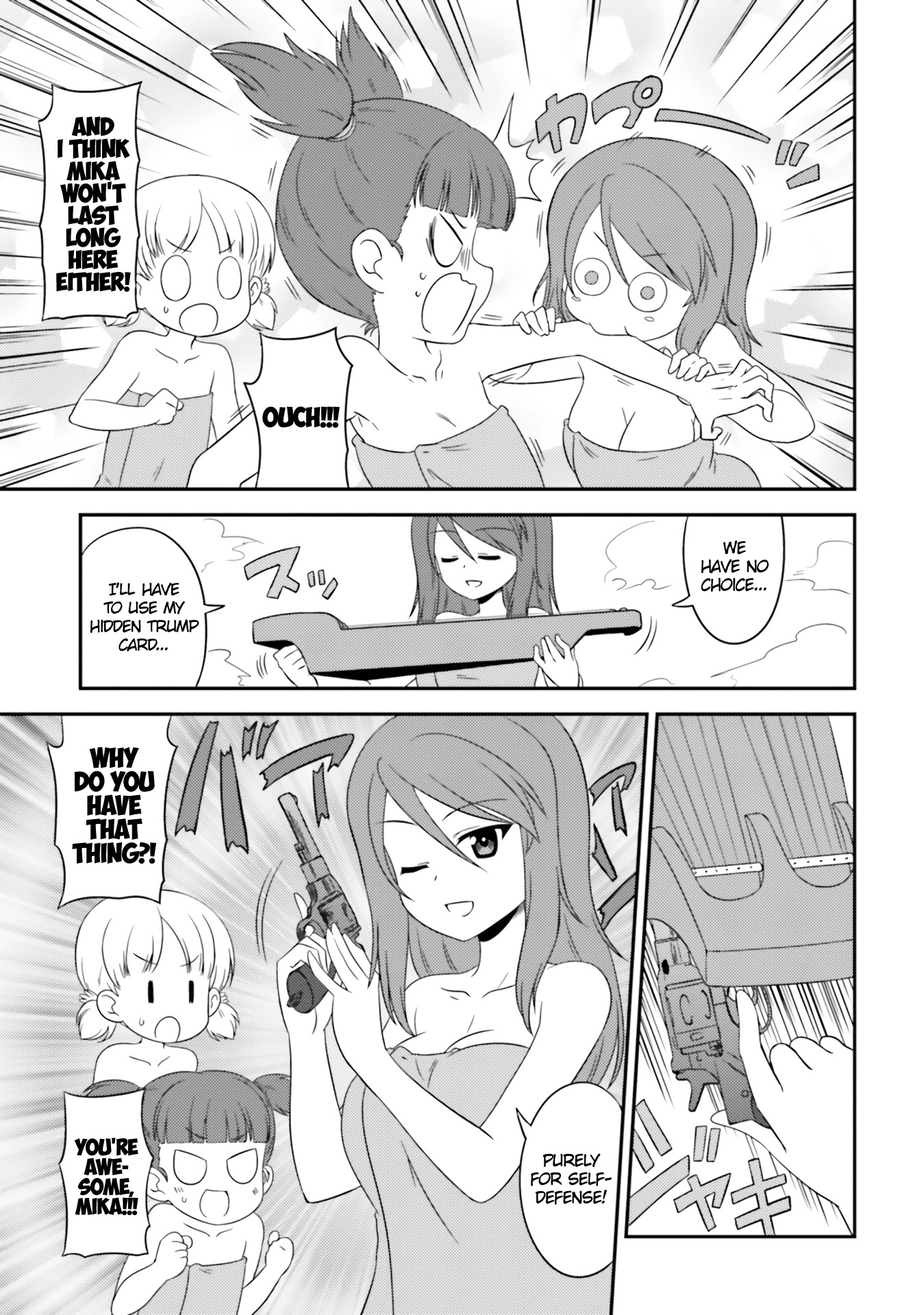 Girls & Panzer - Motto Love Love Sakusen desu! Chapter 66 page 5 - Chapter 66: It's Operation Escape the Sauna!