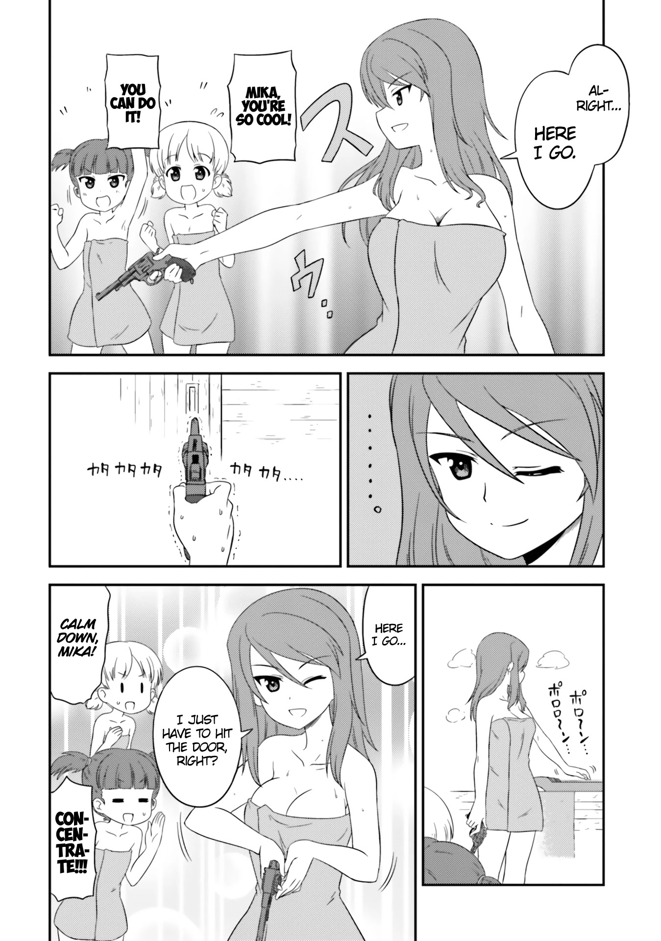 Girls & Panzer - Motto Love Love Sakusen desu! Chapter 66 page 6 - Chapter 66: It's Operation Escape the Sauna!
