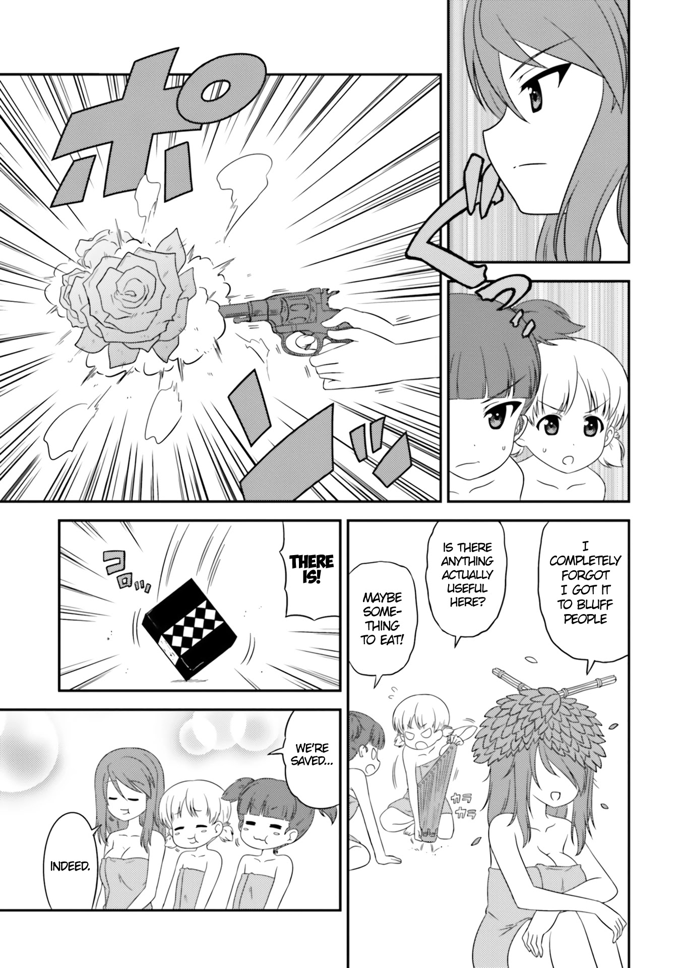Girls & Panzer - Motto Love Love Sakusen desu! Chapter 66 page 7 - Chapter 66: It's Operation Escape the Sauna!