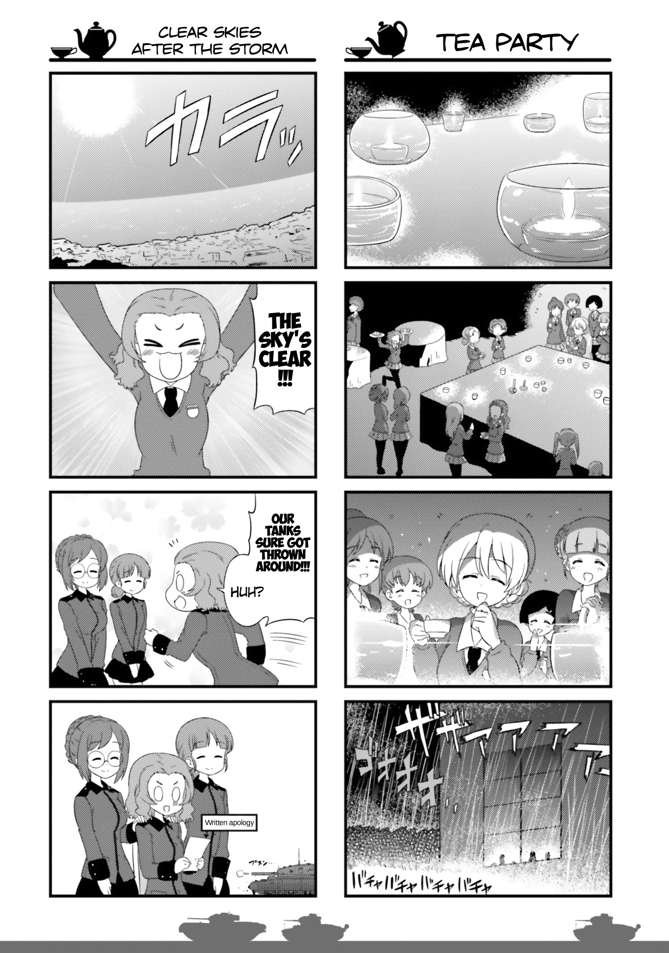 Girls & Panzer - Motto Love Love Sakusen desu! Chapter 67 page 10 - Chapter 67: It's a Typhoon at Gloriana!