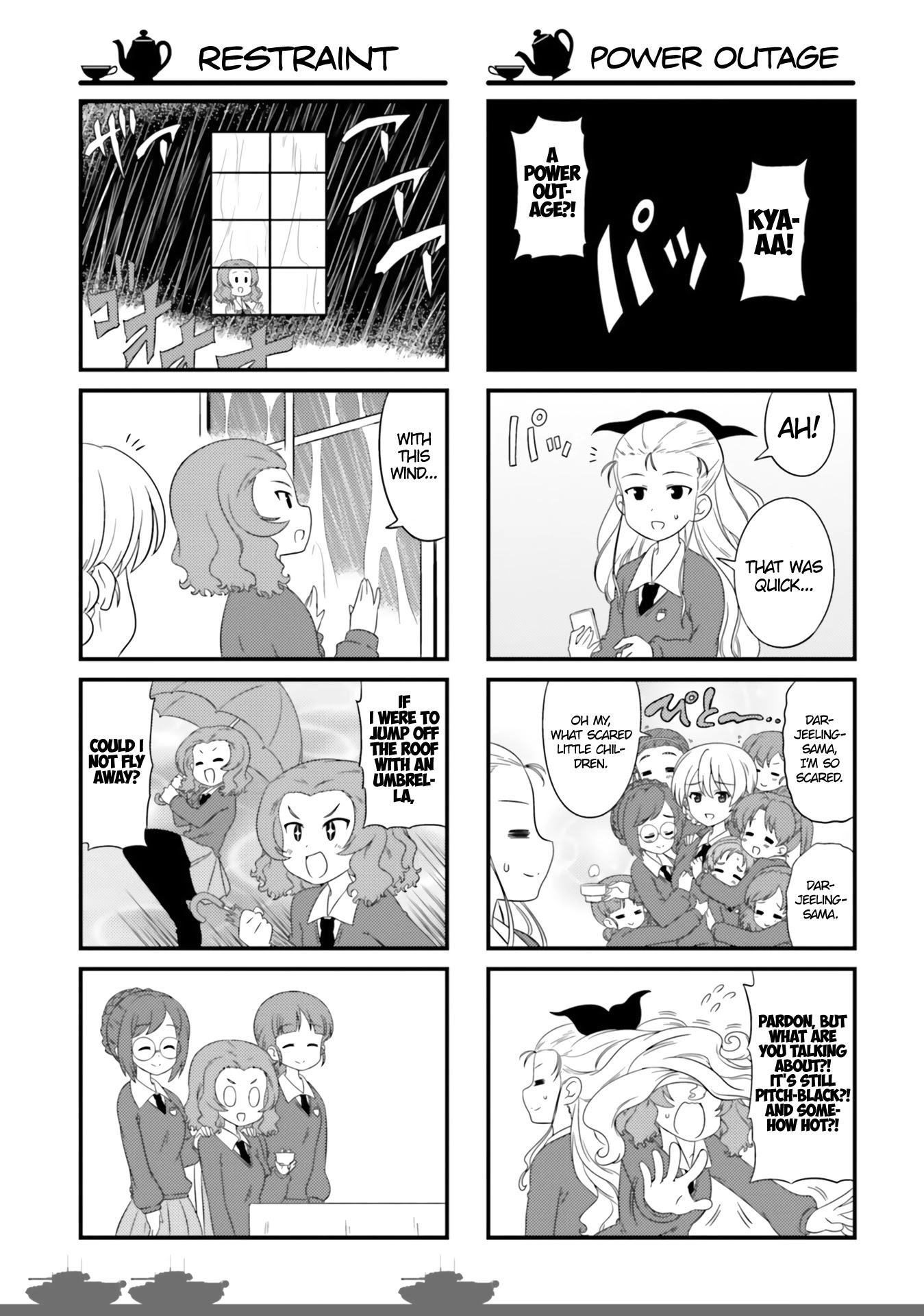 Girls & Panzer - Motto Love Love Sakusen desu! Chapter 67 page 3 - Chapter 67: It's a Typhoon at Gloriana!