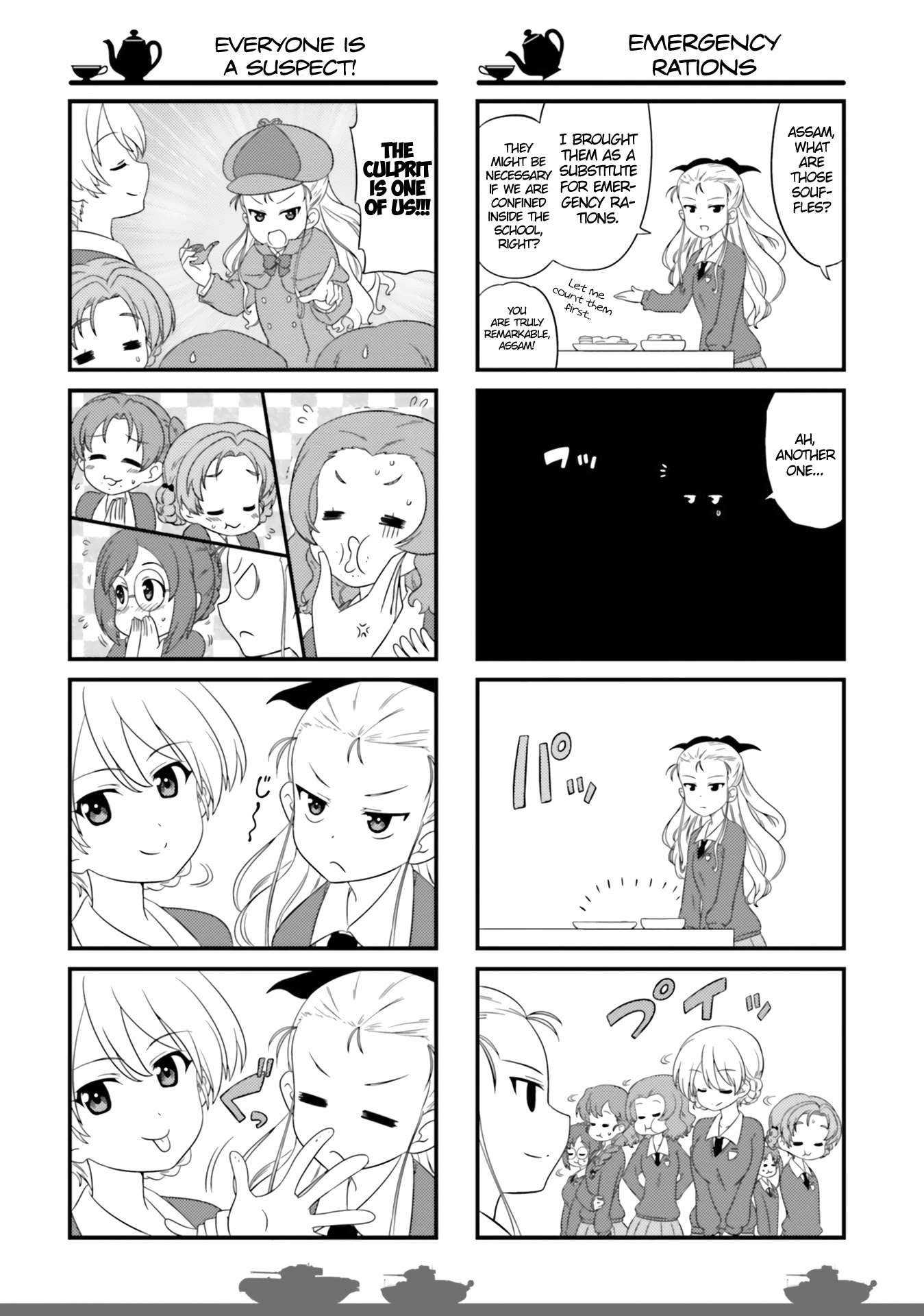 Girls & Panzer - Motto Love Love Sakusen desu! Chapter 67 page 4 - Chapter 67: It's a Typhoon at Gloriana!