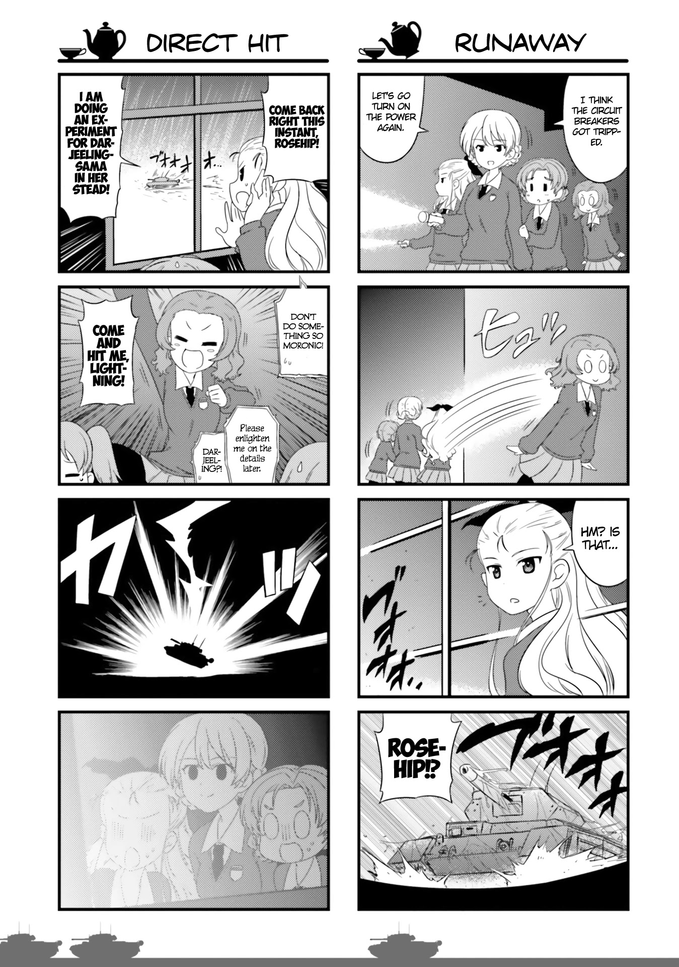 Girls & Panzer - Motto Love Love Sakusen desu! Chapter 67 page 7 - Chapter 67: It's a Typhoon at Gloriana!