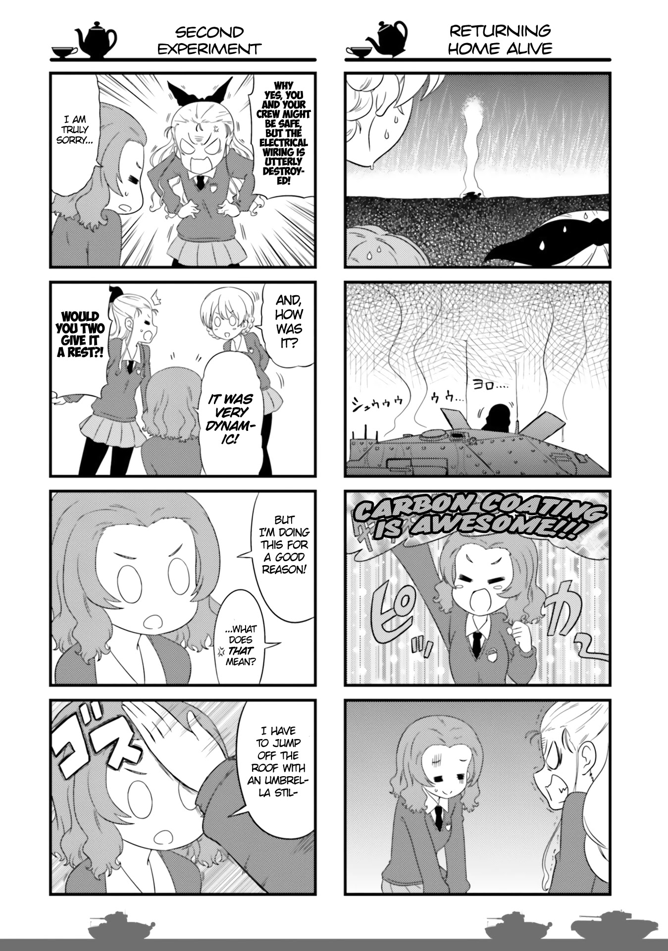 Girls & Panzer - Motto Love Love Sakusen desu! Chapter 67 page 8 - Chapter 67: It's a Typhoon at Gloriana!