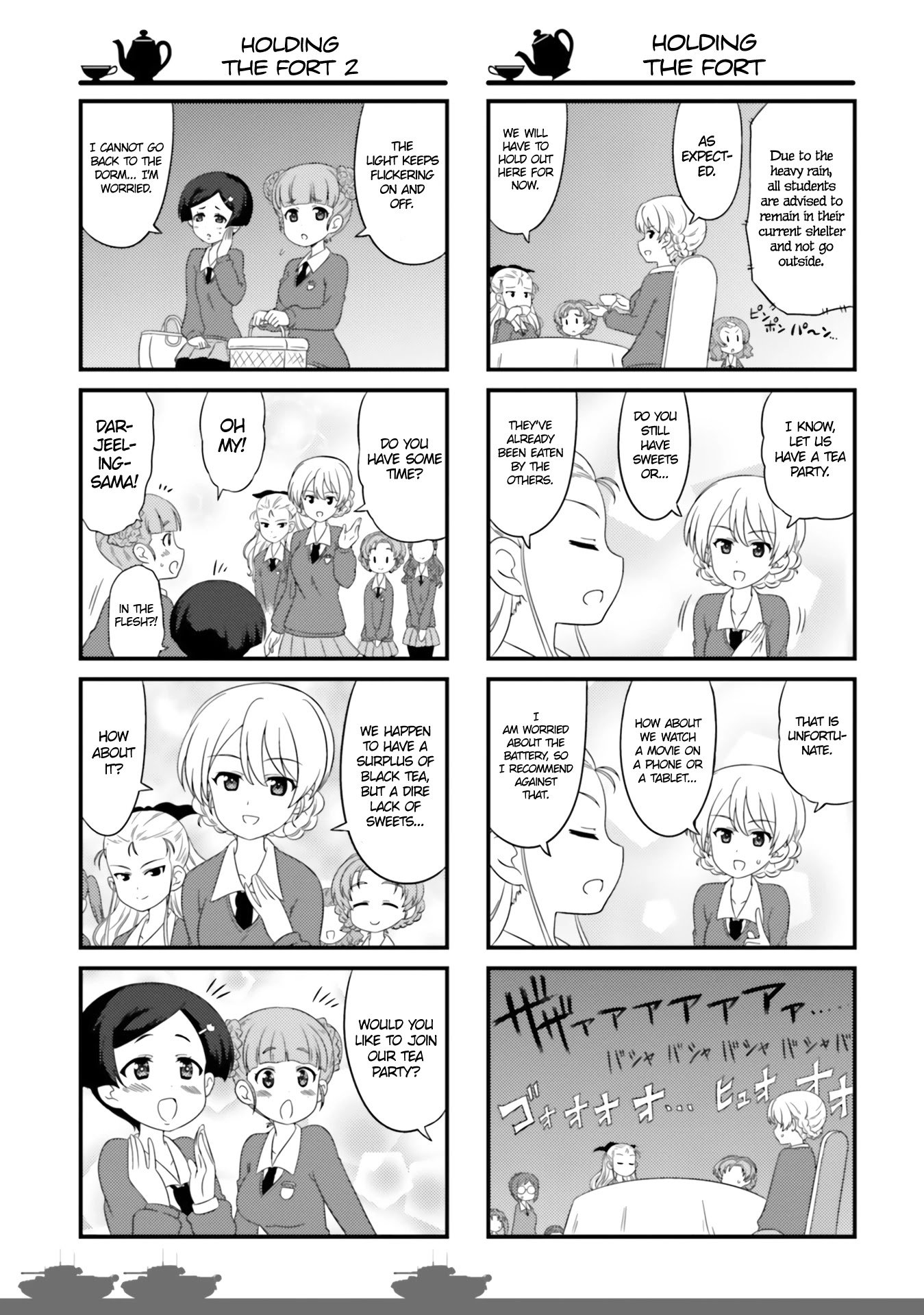 Girls & Panzer - Motto Love Love Sakusen desu! Chapter 67 page 9 - Chapter 67: It's a Typhoon at Gloriana!