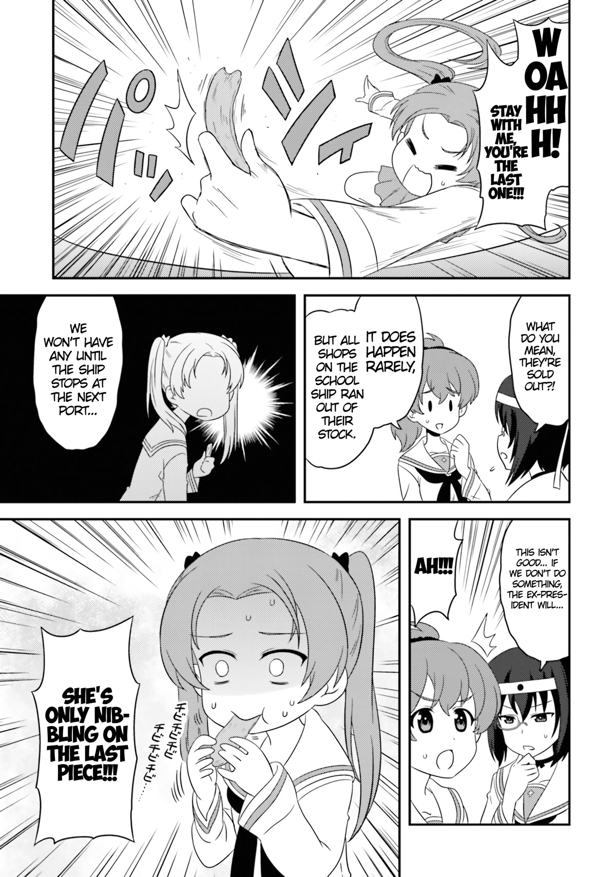 Girls & Panzer - Motto Love Love Sakusen desu! Chapter 70 page 3 - Chapter 70: It's the Sweet Potato Crisis!