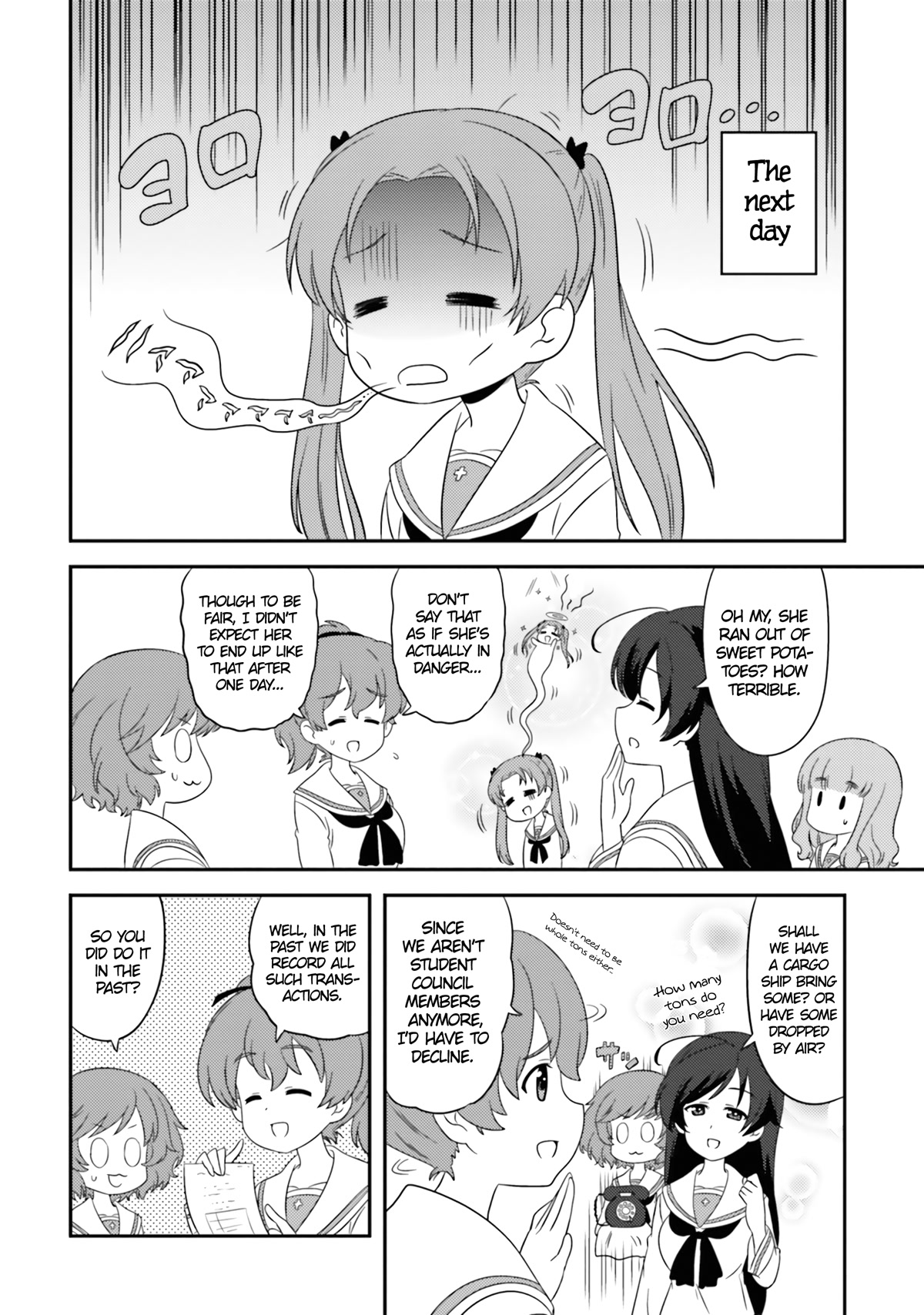 Girls & Panzer - Motto Love Love Sakusen desu! Chapter 70 page 4 - Chapter 70: It's the Sweet Potato Crisis!