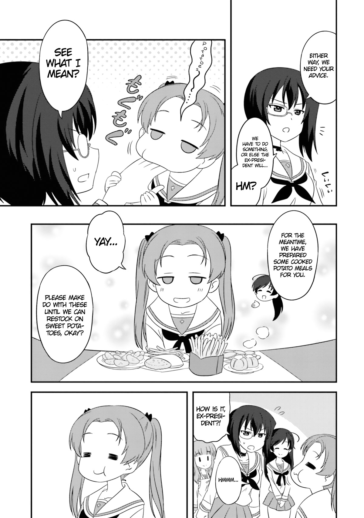 Girls & Panzer - Motto Love Love Sakusen desu! Chapter 70 page 5 - Chapter 70: It's the Sweet Potato Crisis!
