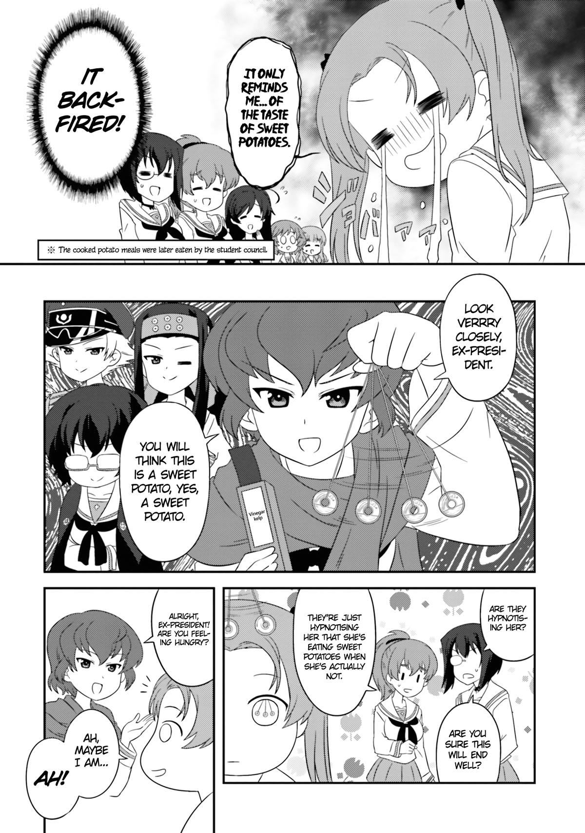 Girls & Panzer - Motto Love Love Sakusen desu! Chapter 70 page 6 - Chapter 70: It's the Sweet Potato Crisis!