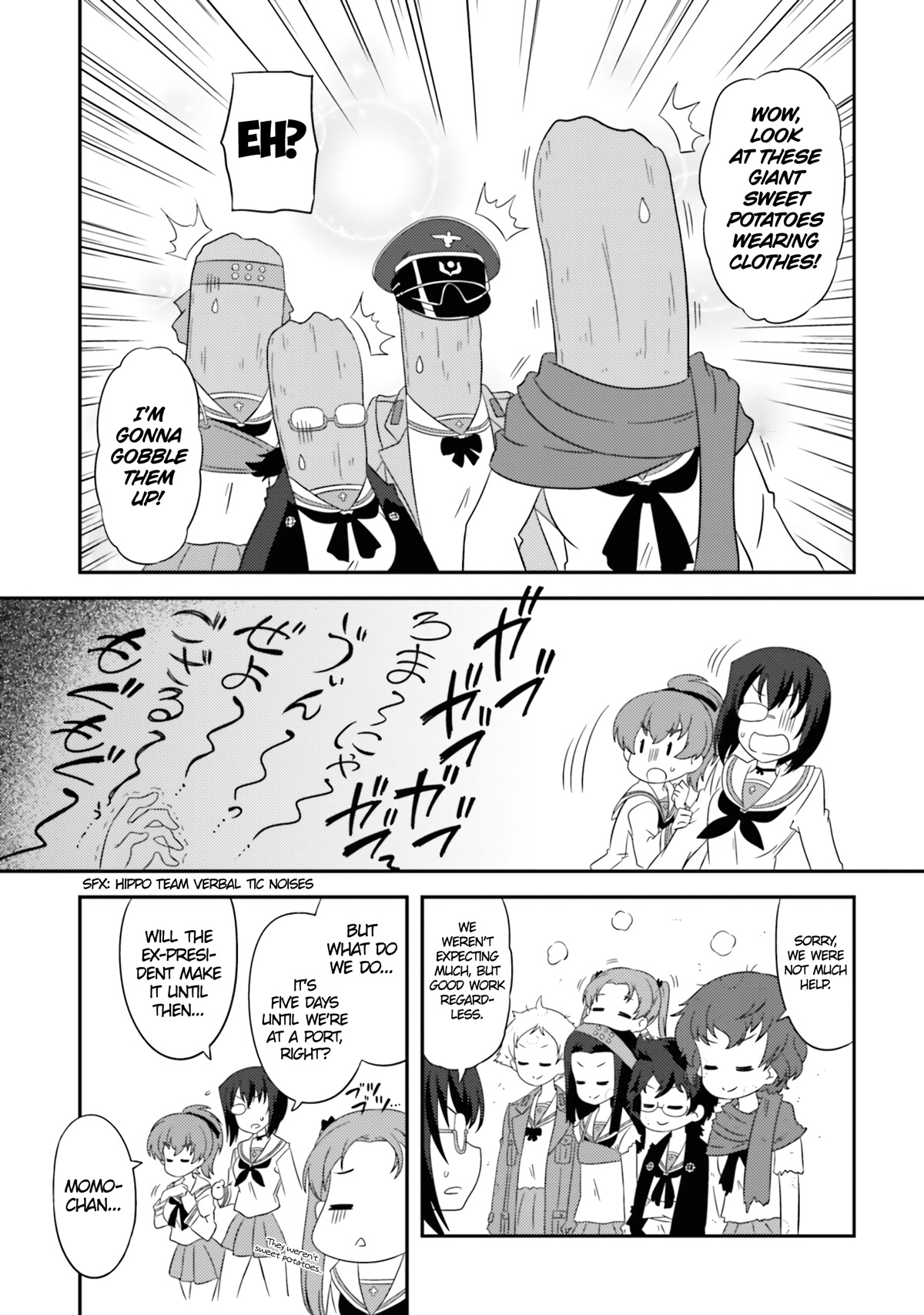 Girls & Panzer - Motto Love Love Sakusen desu! Chapter 70 page 7 - Chapter 70: It's the Sweet Potato Crisis!