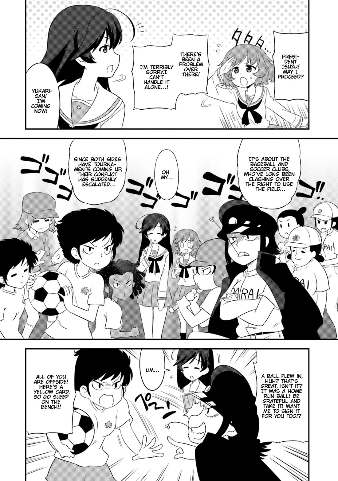 Girls & Panzer - Motto Love Love Sakusen desu! Chapter 71 page 4 - Chapter 71: It's Hana Isuzus's Student Council Case Files!