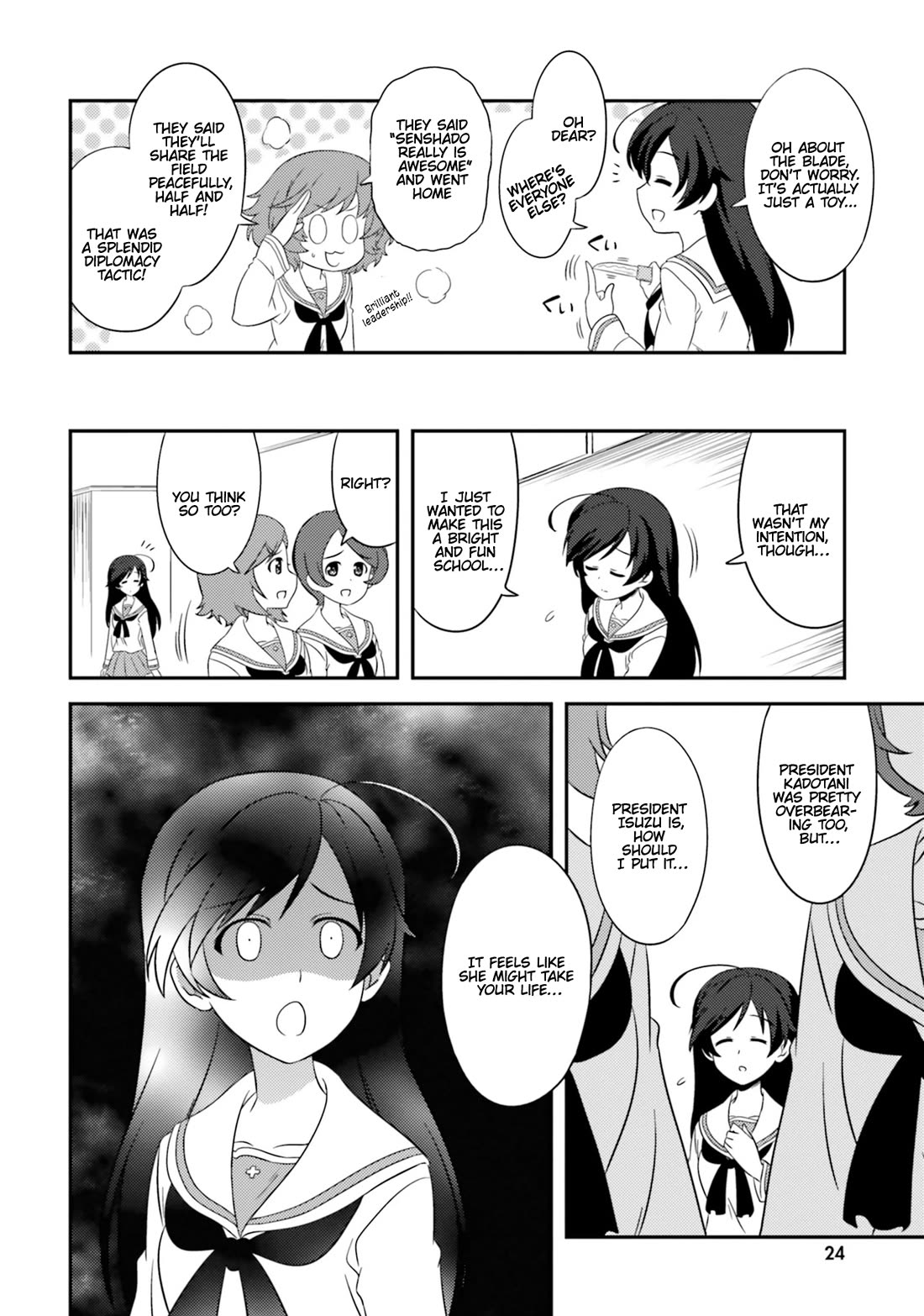 Girls & Panzer - Motto Love Love Sakusen desu! Chapter 71 page 6 - Chapter 71: It's Hana Isuzus's Student Council Case Files!