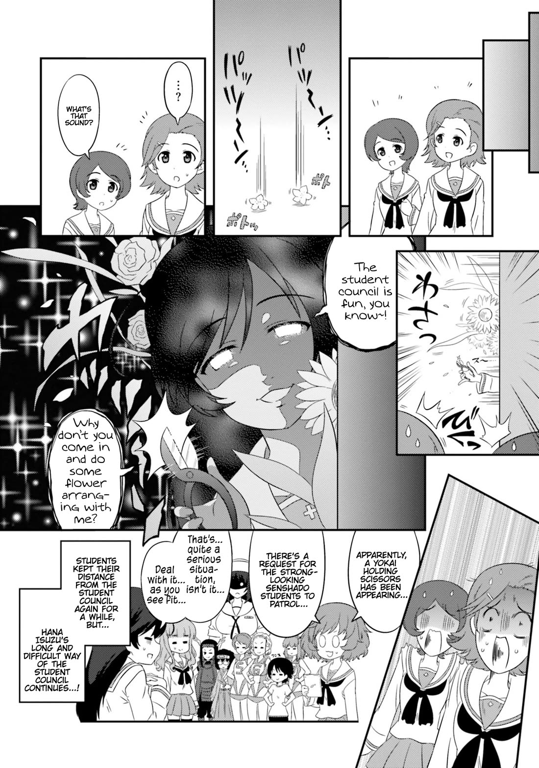 Girls & Panzer - Motto Love Love Sakusen desu! Chapter 71 page 8 - Chapter 71: It's Hana Isuzus's Student Council Case Files!